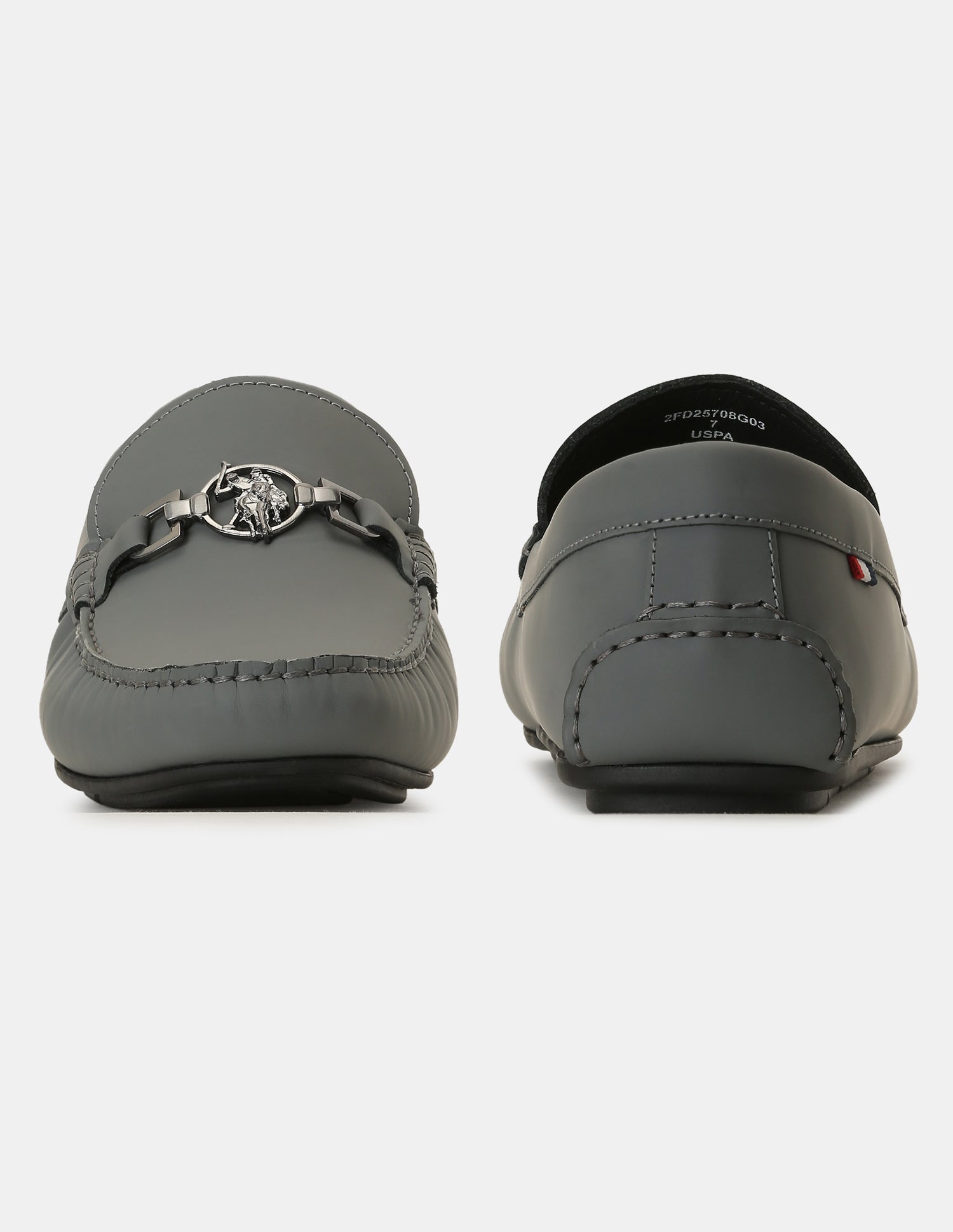 Men Slip-Ons Quincy Loafers Dark Grey - U.S. POLO ASSN. | Large