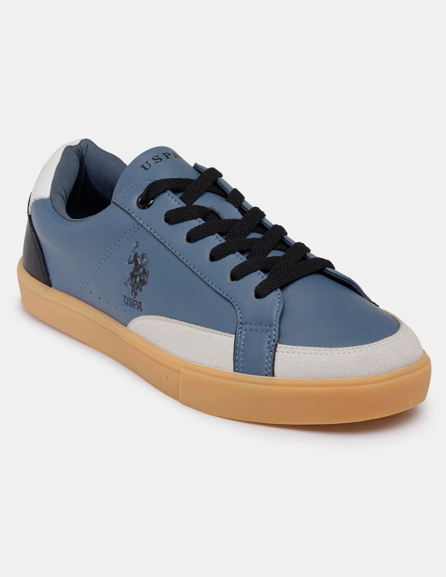 Men Lace-Ups Chivery Sneakers Blue - U.S. POLO ASSN. | Large