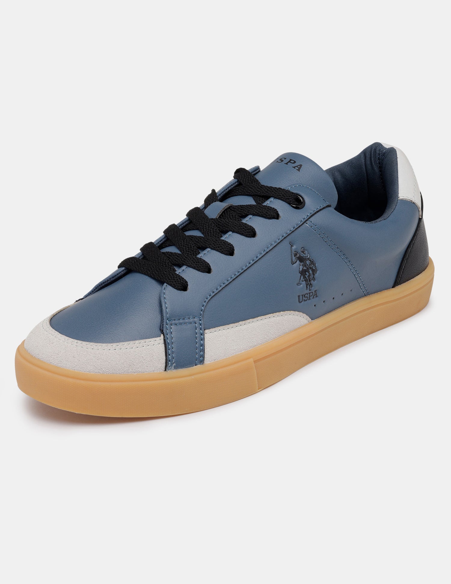 Men Lace-Ups Chivery Sneakers Blue - U.S. POLO ASSN. | Large