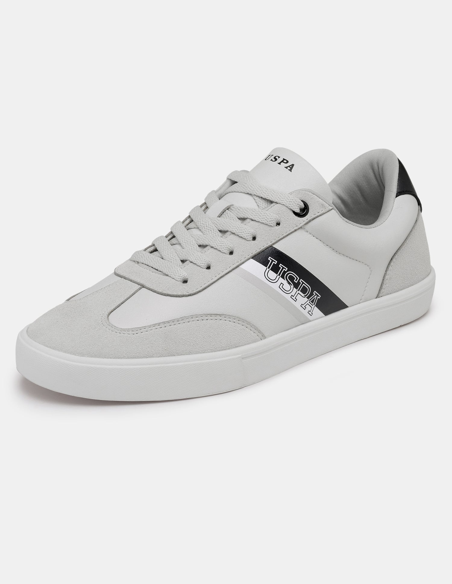 Men Hamet Colour Blocked Sneakers Grey - U.S. POLO ASSN. | Large