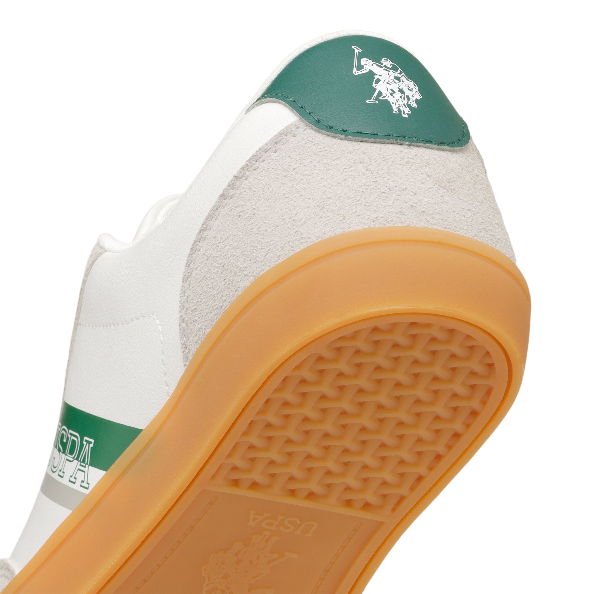 Men Hamet 2.0 Striped Sneakers Off White - U.S. Polo Assn. India | Large