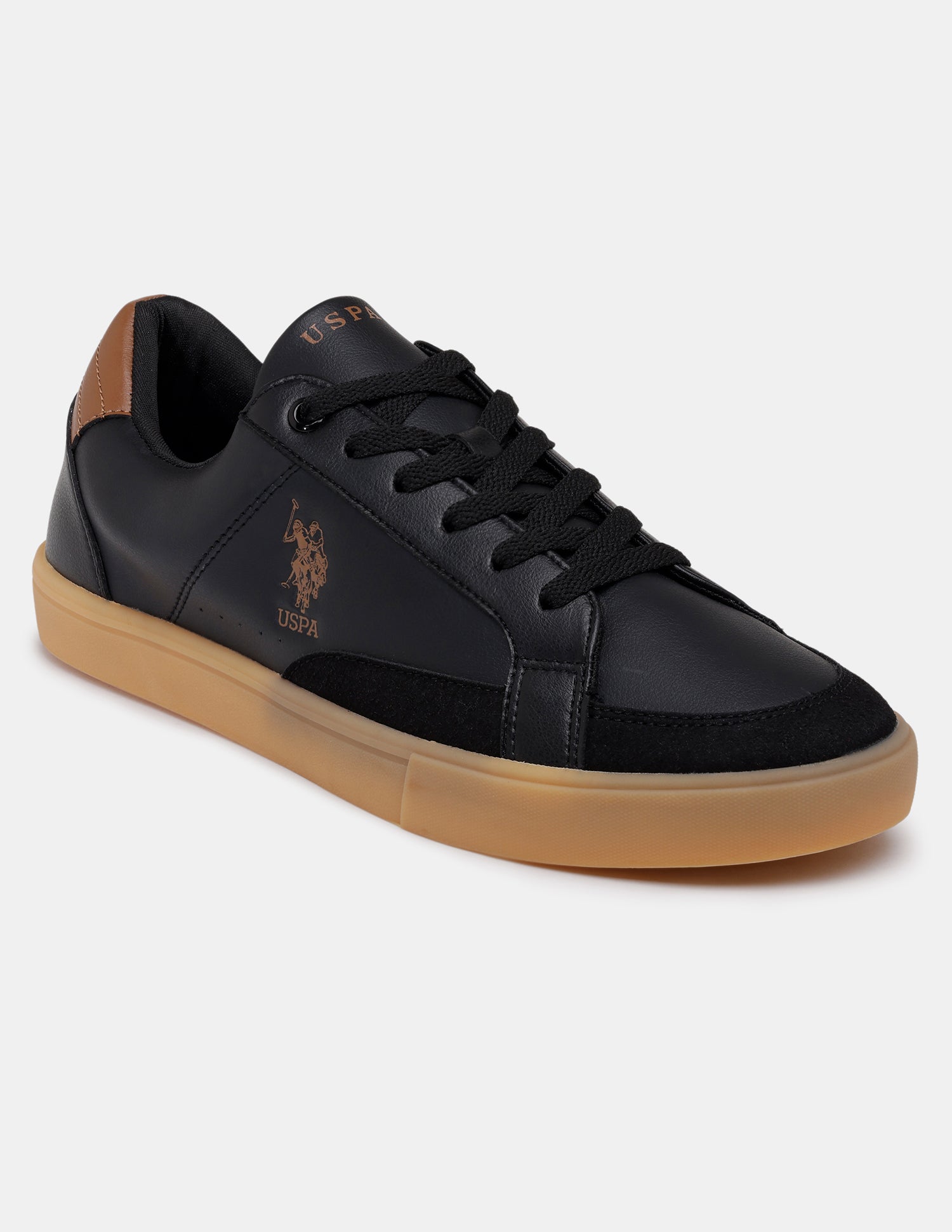Men Hamet 2.0 Striped Sneakers Black - U.S. Polo Assn. India | Large