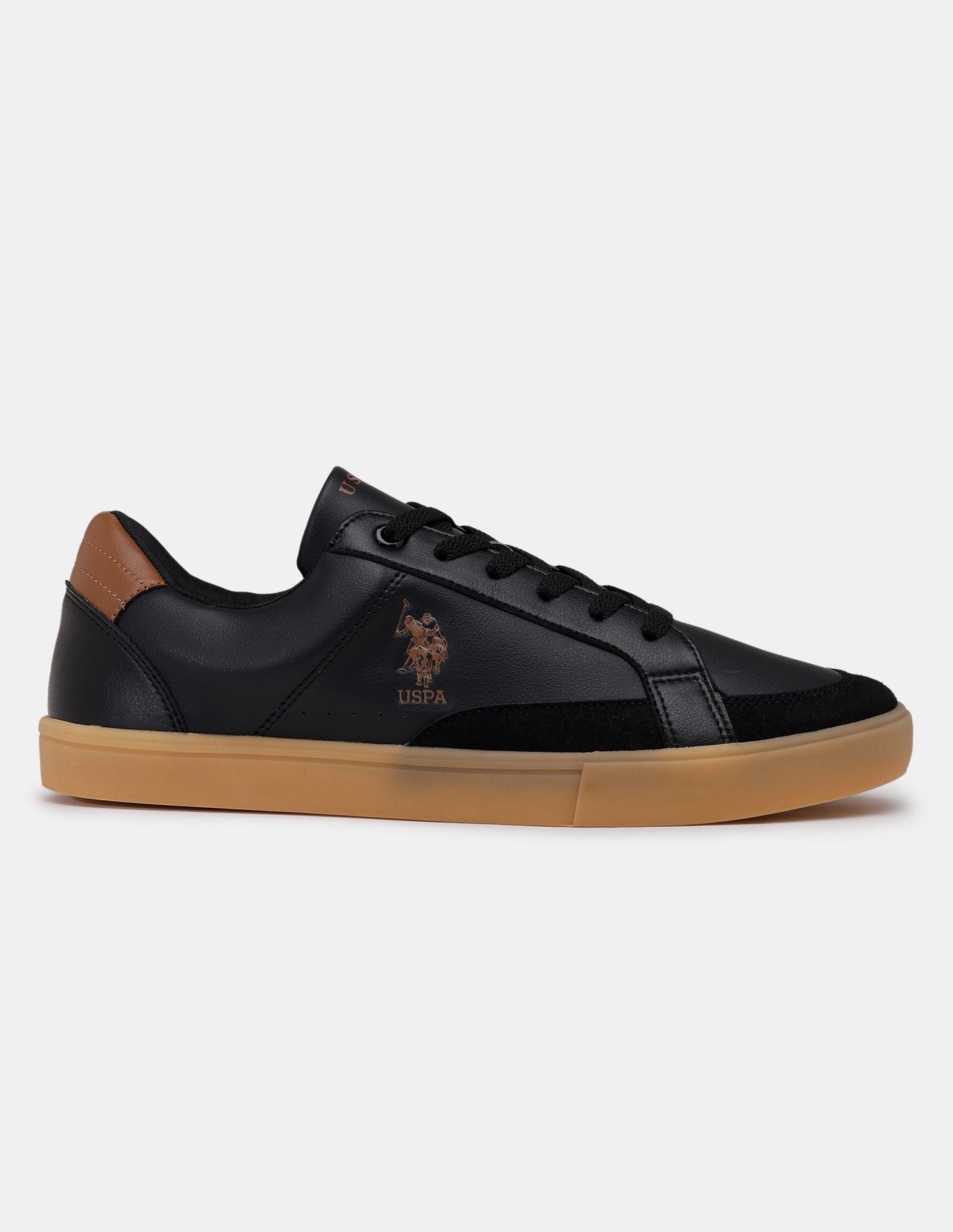 Men Hamet 2.0 Striped Sneakers Black - U.S. Polo Assn. India | Large