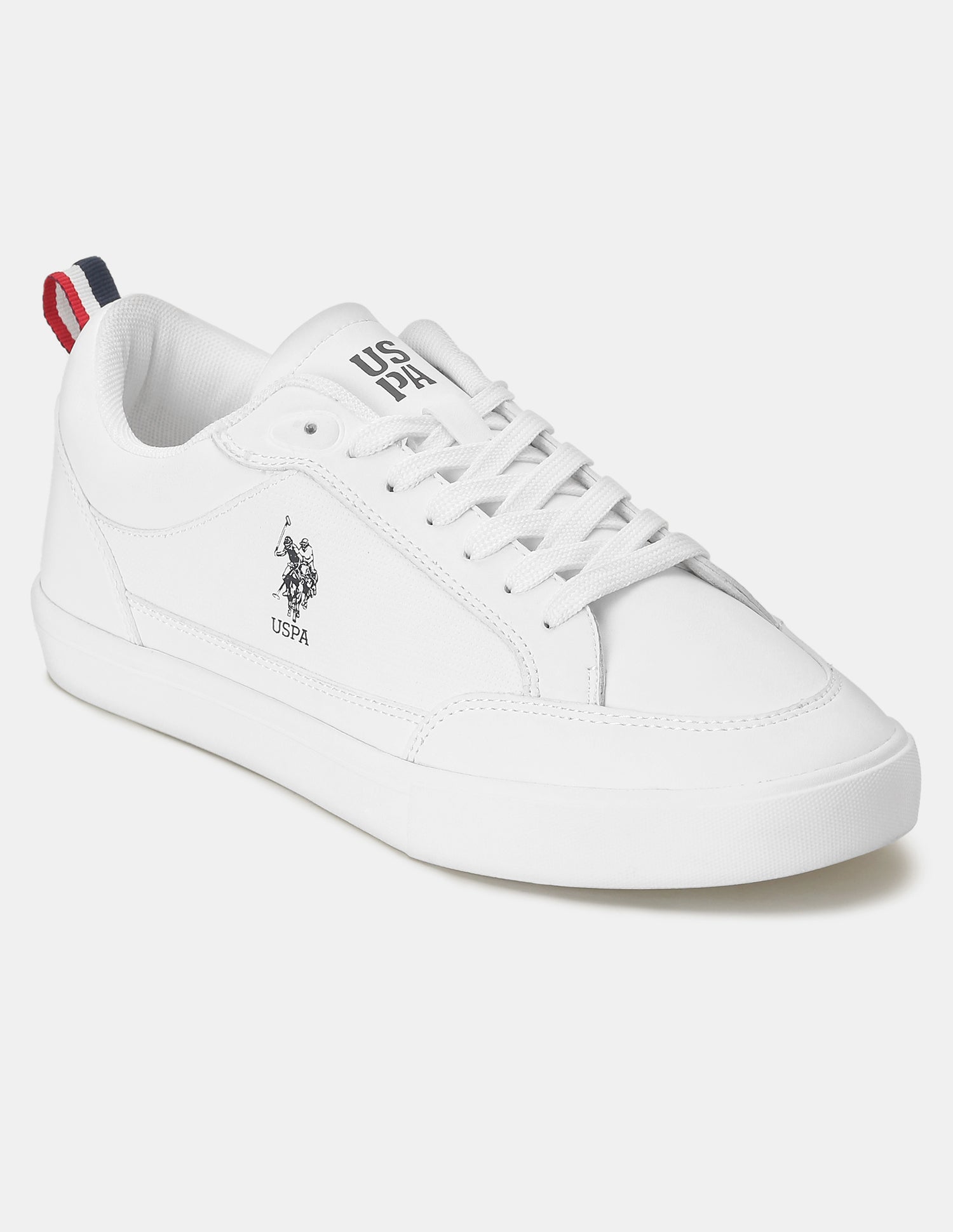 Men Round Toe Lucian Sneakers Off White - U.S. POLO ASSN. | Large