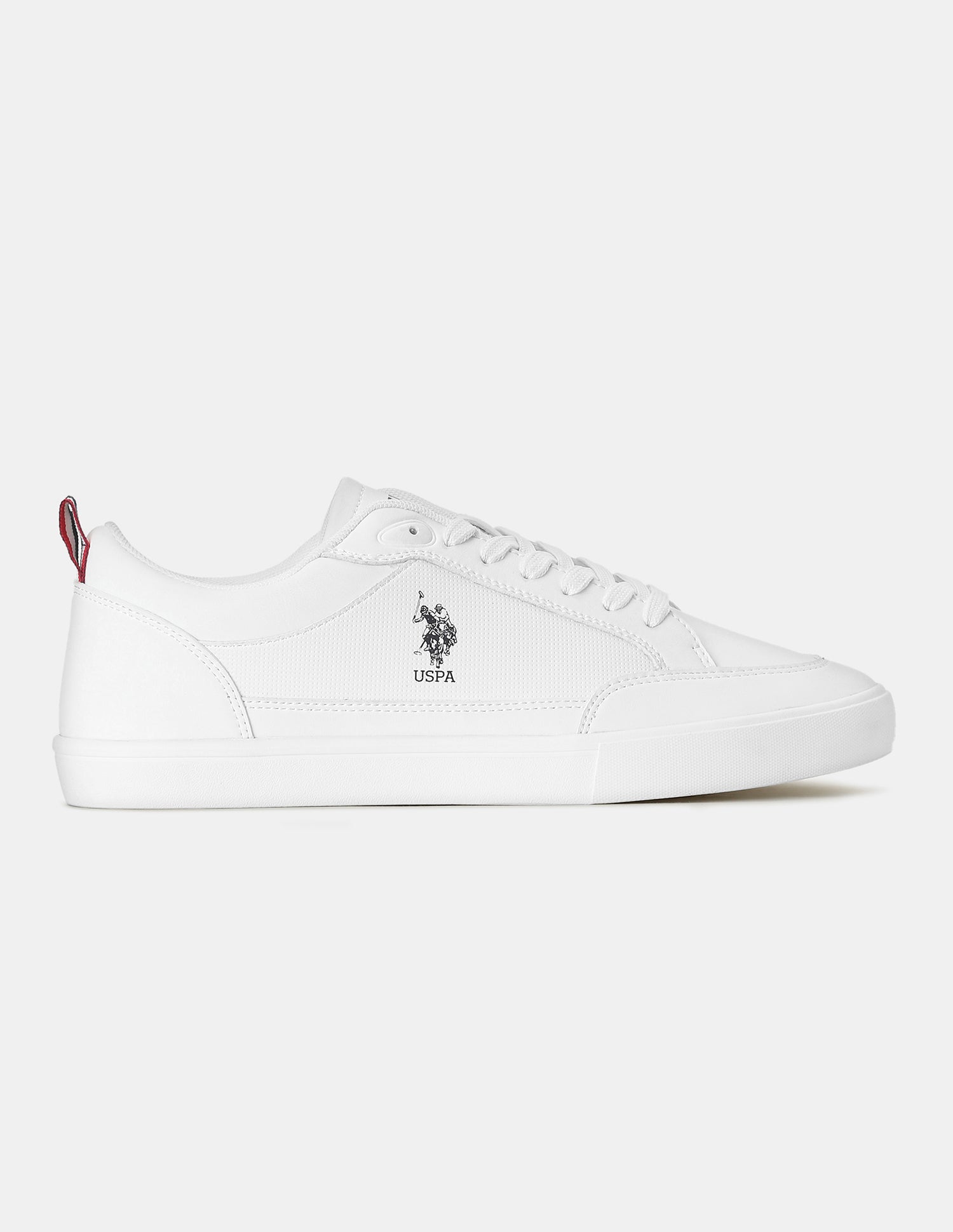 Men Solid Lucian 2.0 Sneakers Off White - U.S. Polo Assn. India | Large