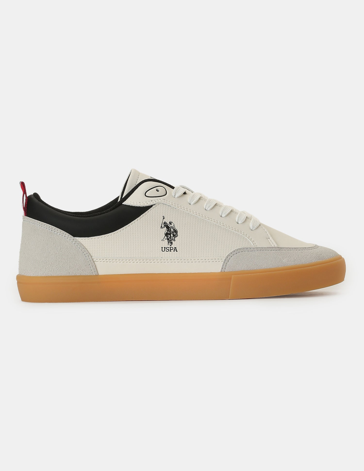 Men Colour Blocked Lucian Sneakers White - U.S. POLO ASSN. | Large