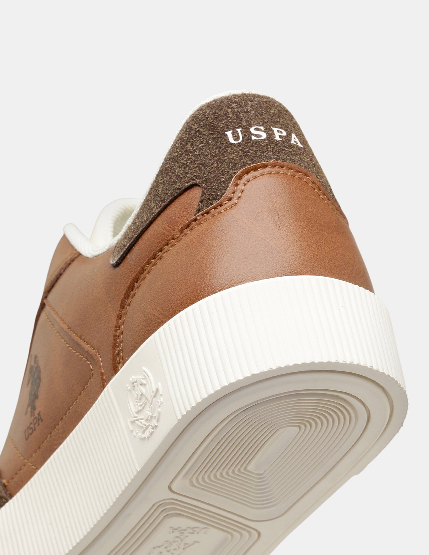 Men Zyron Round Toe Sneakers Tan - U.S. Polo Assn. India | Large