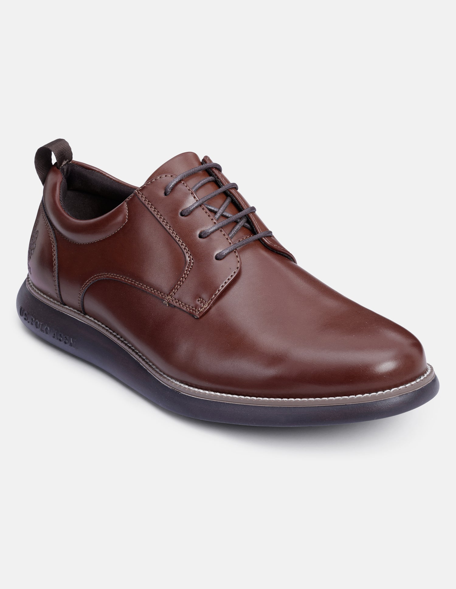 Lace Ups Nicolo 2.0 Smart Casual Shoe Brown - U.S. Polo Assn. India | Large