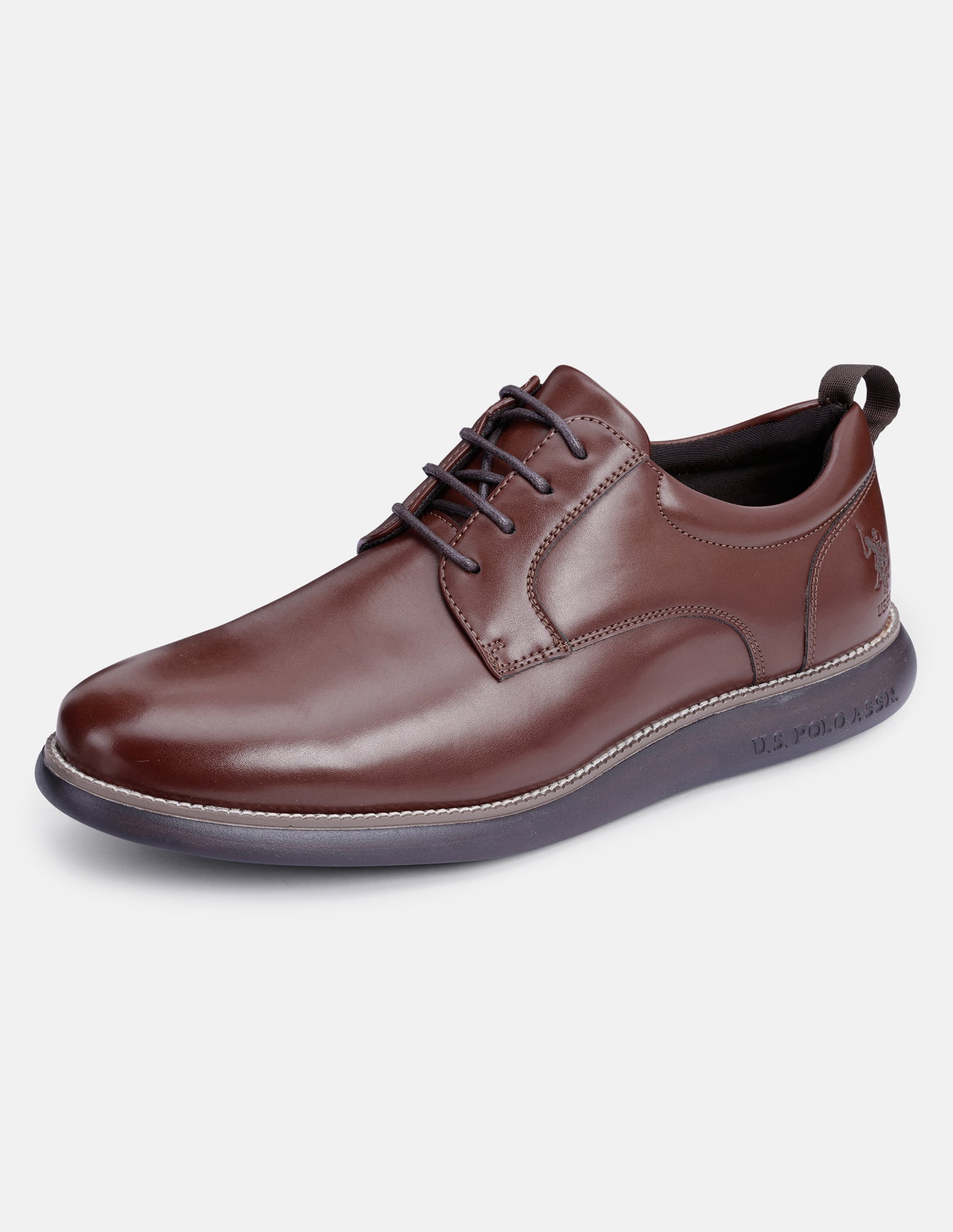 Lace Ups Nicolo 2.0 Smart Casual Shoe Brown - U.S. Polo Assn. India | Large
