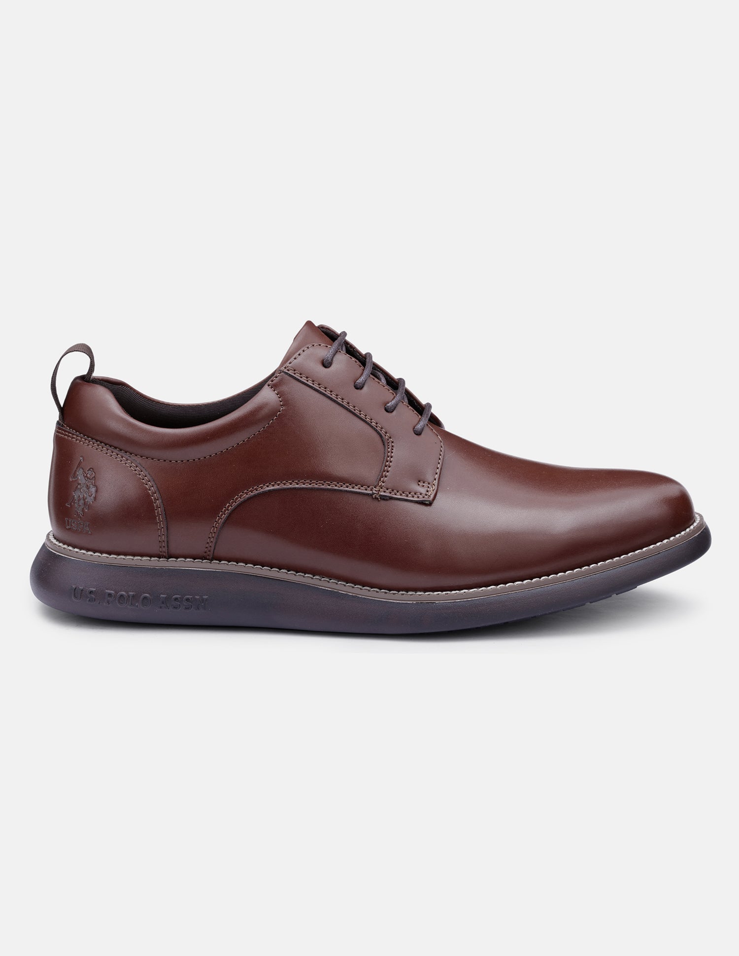 Lace Ups Nicolo 2.0 Smart Casual Shoe Brown - U.S. Polo Assn. India | Large