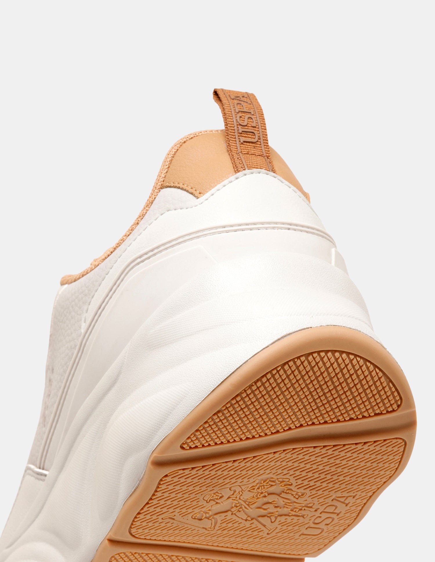 Men Stace Lace-Ups Sneakers Beige - U.S. Polo Assn. India | Large