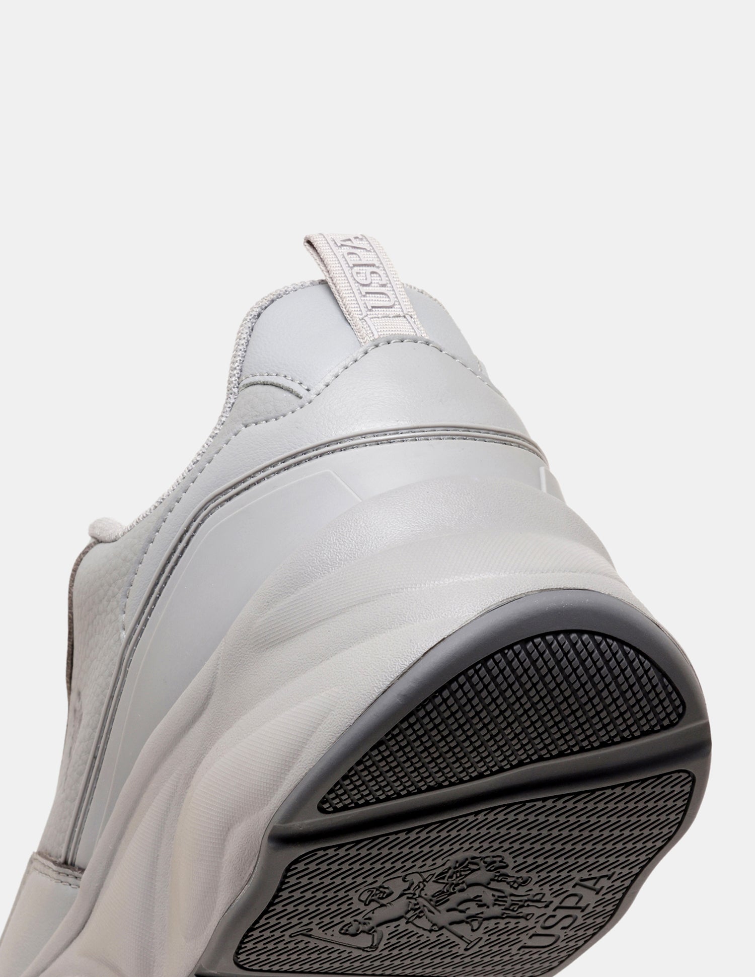 Men Stace Lace-Ups Sneakers Grey - U.S. Polo Assn. India | Large