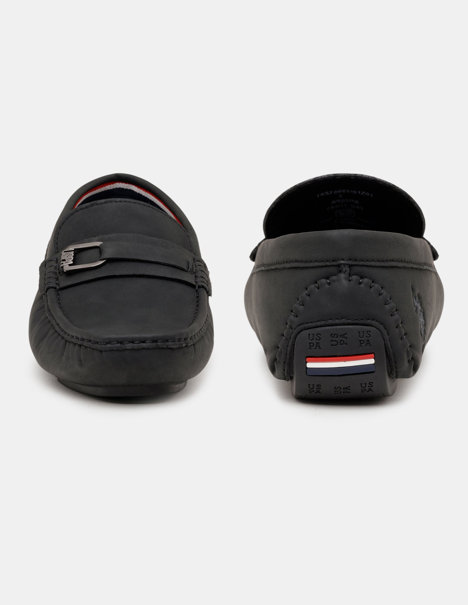 Men Oaklen Slip-Ons Loafers Black - U.S. Polo Assn. India | Large