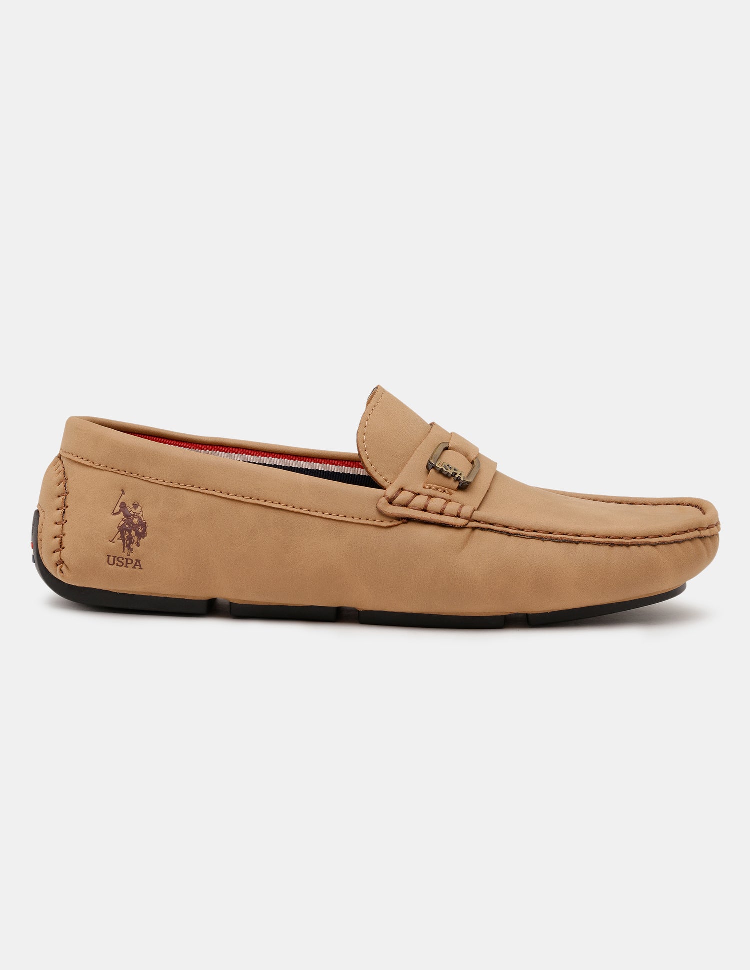 Men Oaklen Slip-Ons Loafers Tan - U.S. Polo Assn. India | Large