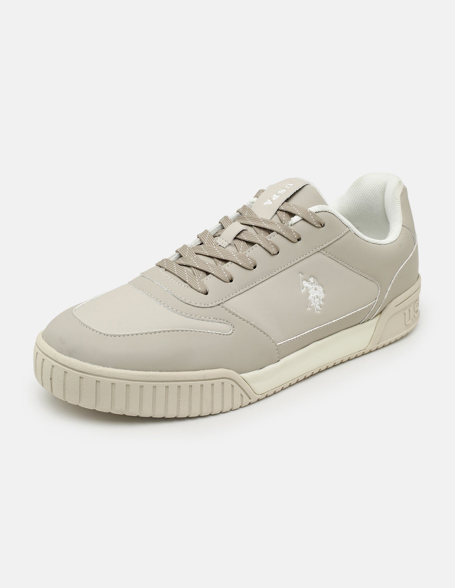 Wilber Round Toe Sneakers Beige - U.S. Polo Assn. India | Large