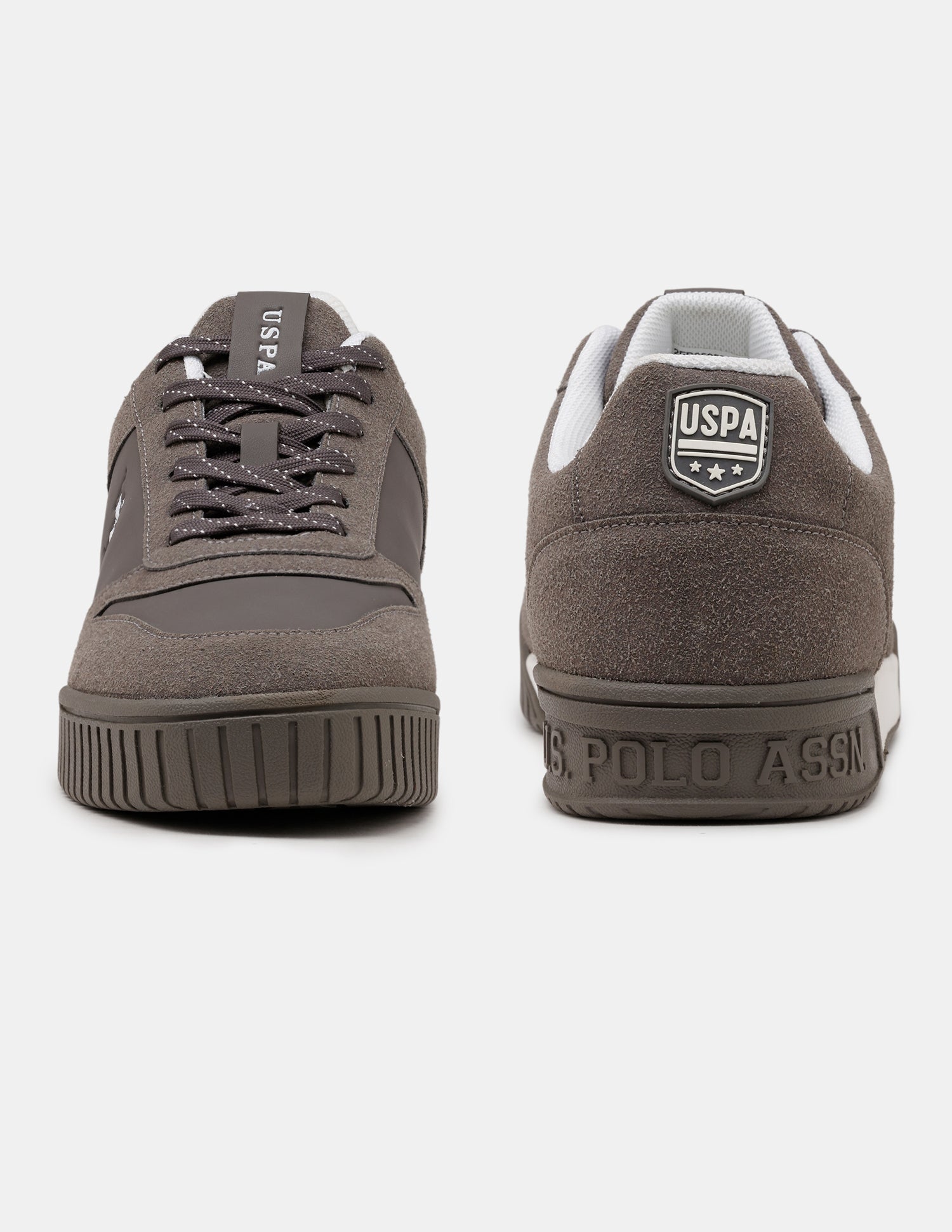 Men Wilber Round Toe Sneakers Dark Grey - U.S. Polo Assn. India | Large