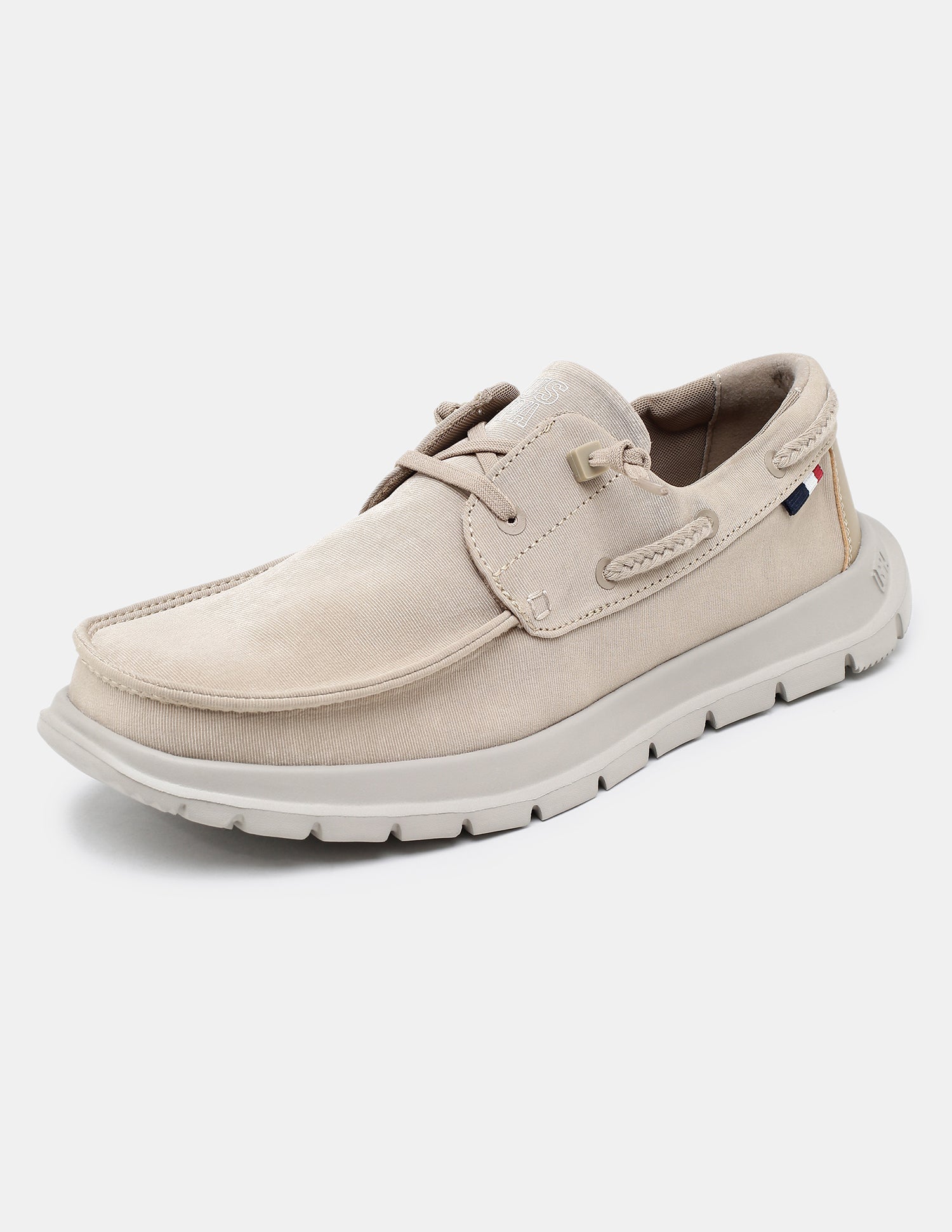 Round Toe Slip Ons Ciro Sneakers Beige - U.S. Polo Assn. India | Large