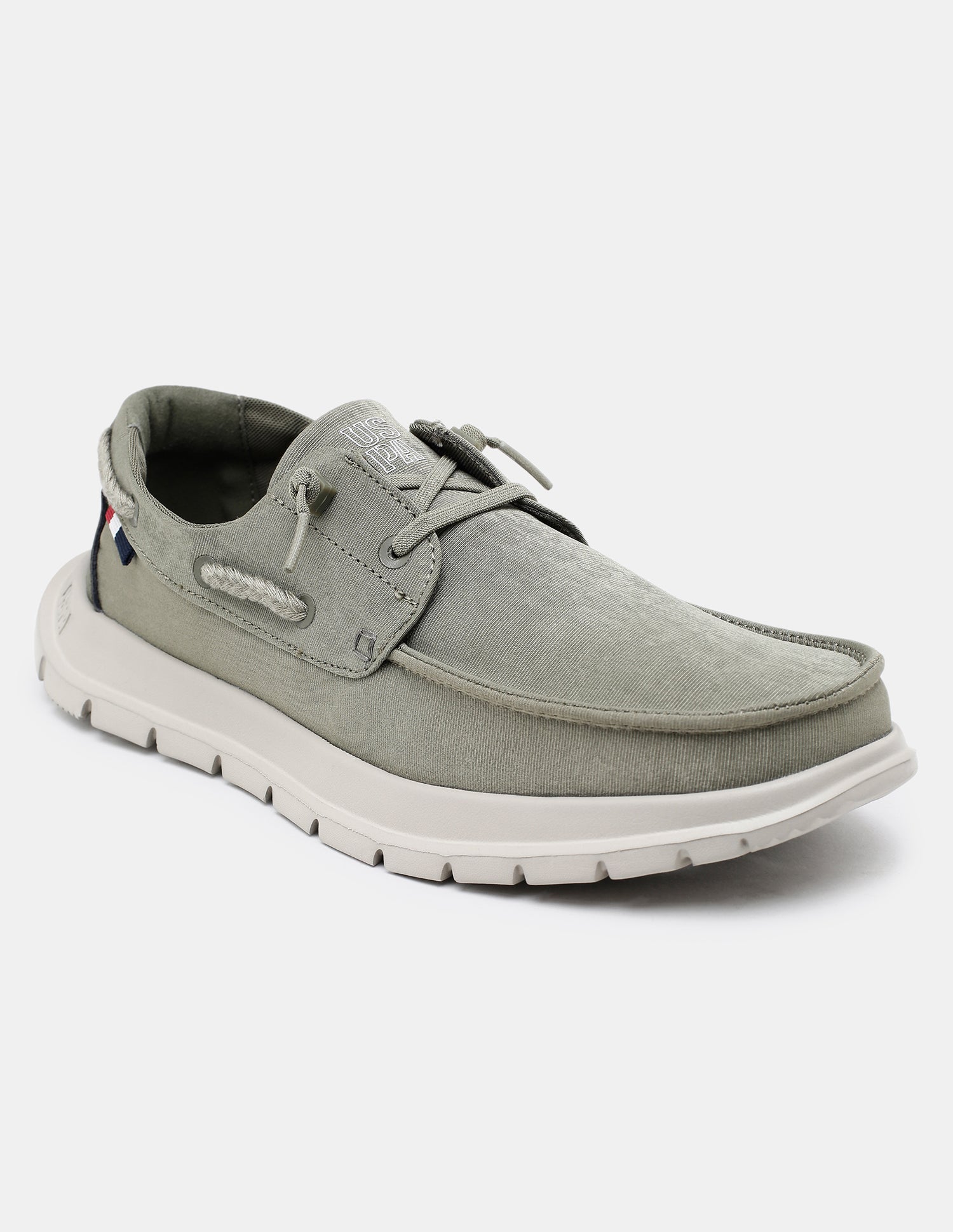 Round Toe Slip Ons Ciro Sneakers Olive - U.S. Polo Assn. India | Large