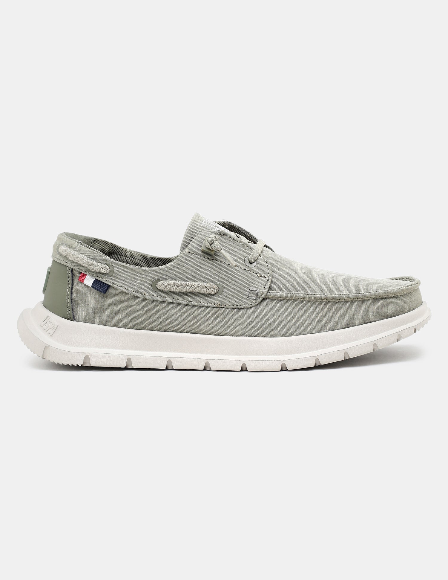 Round Toe Slip Ons Ciro Sneakers Olive - U.S. Polo Assn. India | Large