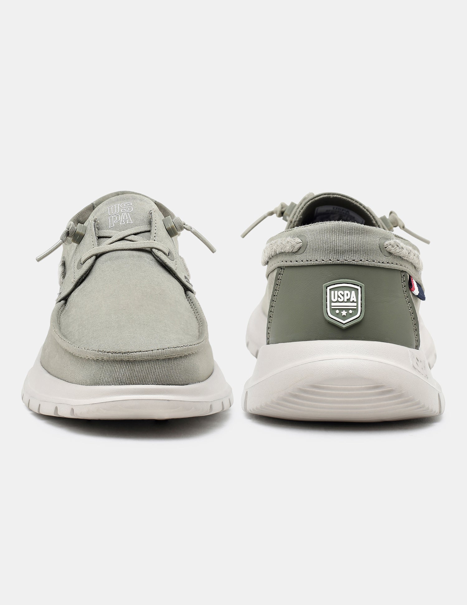 Round Toe Slip Ons Ciro Sneakers Olive - U.S. Polo Assn. India | Large
