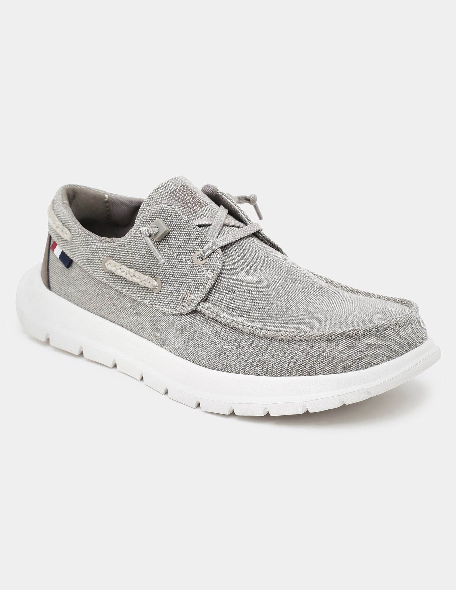 Round Toe Slip Ons Nero Sneakers Beige - U.S. Polo Assn. India | Large