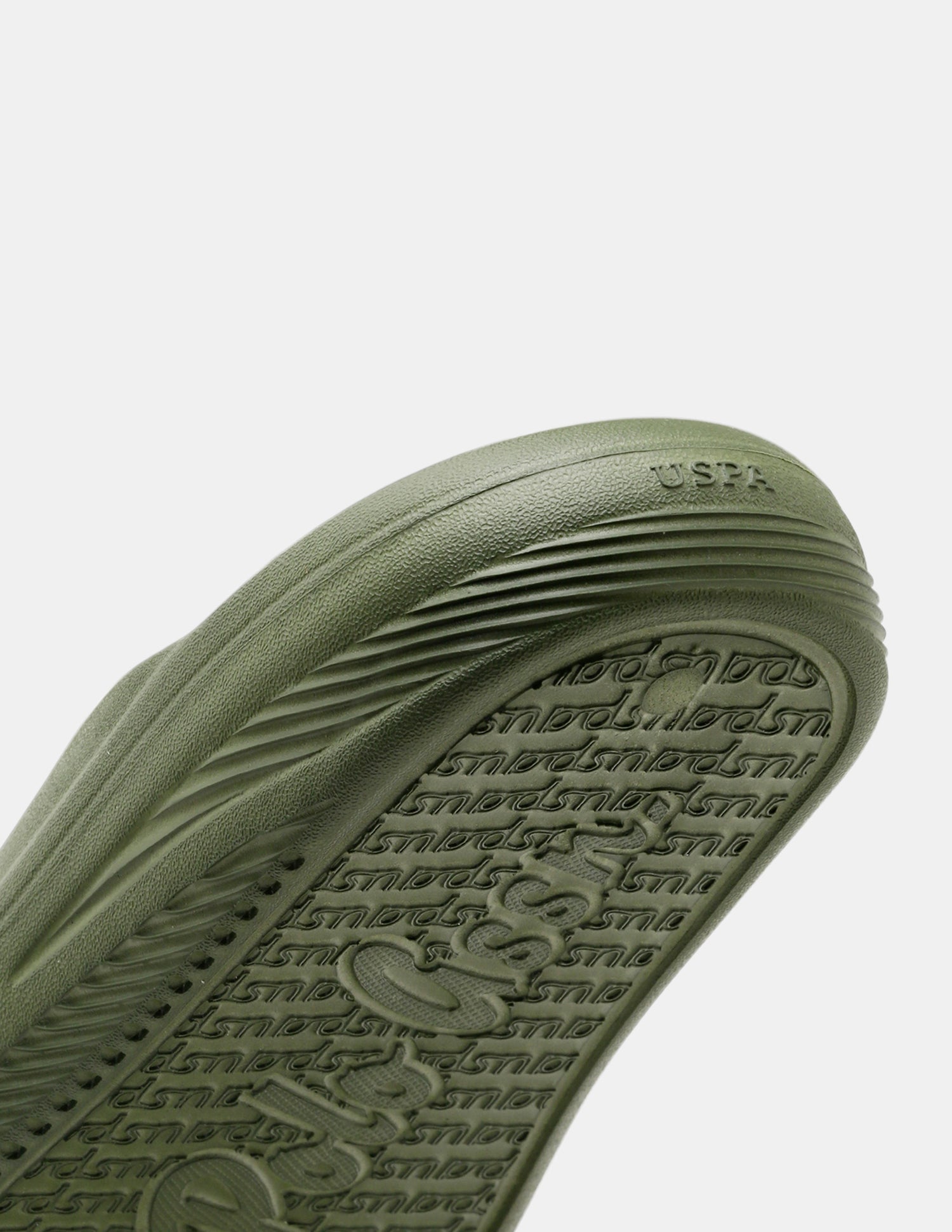 Men Cole V-Strap Flip Flops Olive - U.S. Polo Assn. India | Large
