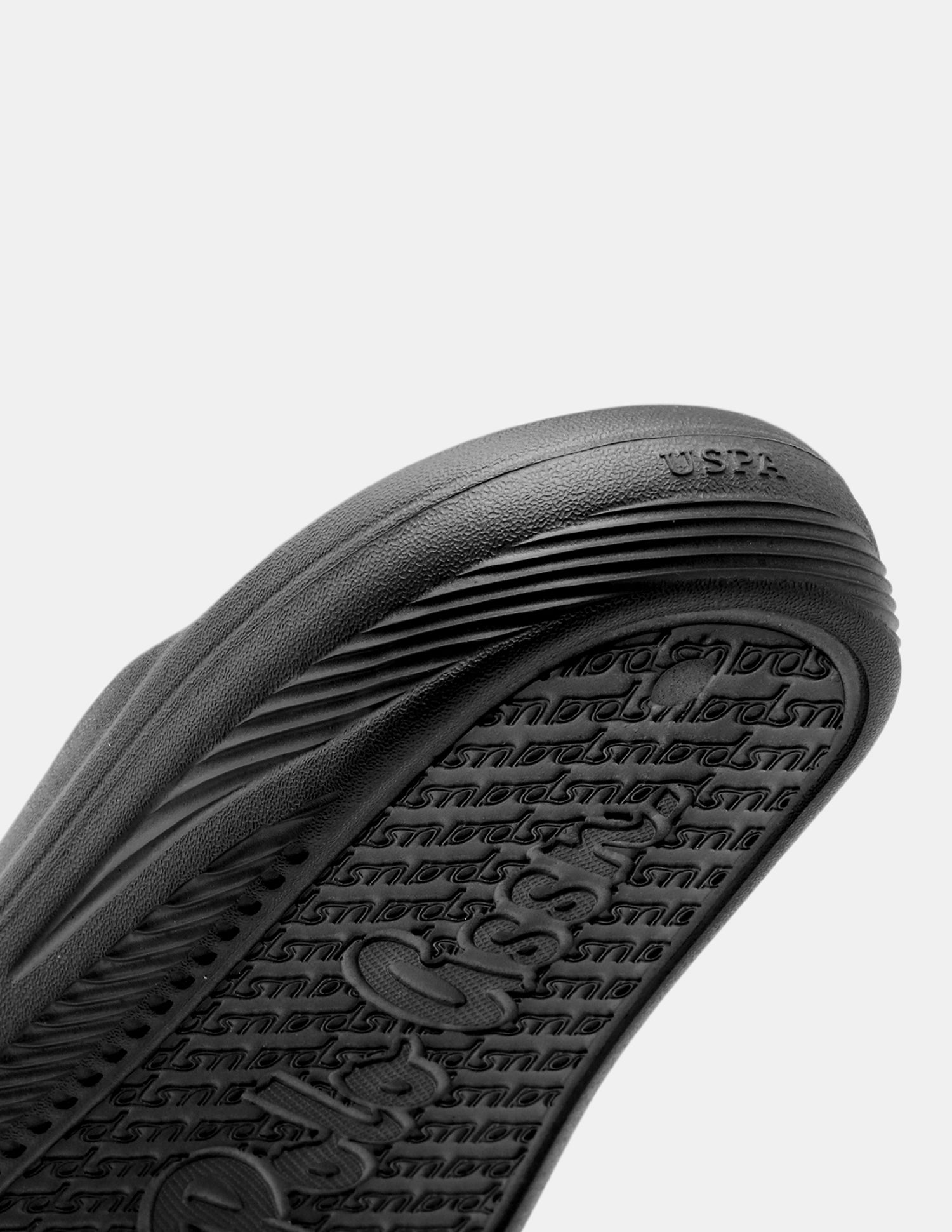 Men Cole V-Strap Flip Flops Black - U.S. Polo Assn. India | Large