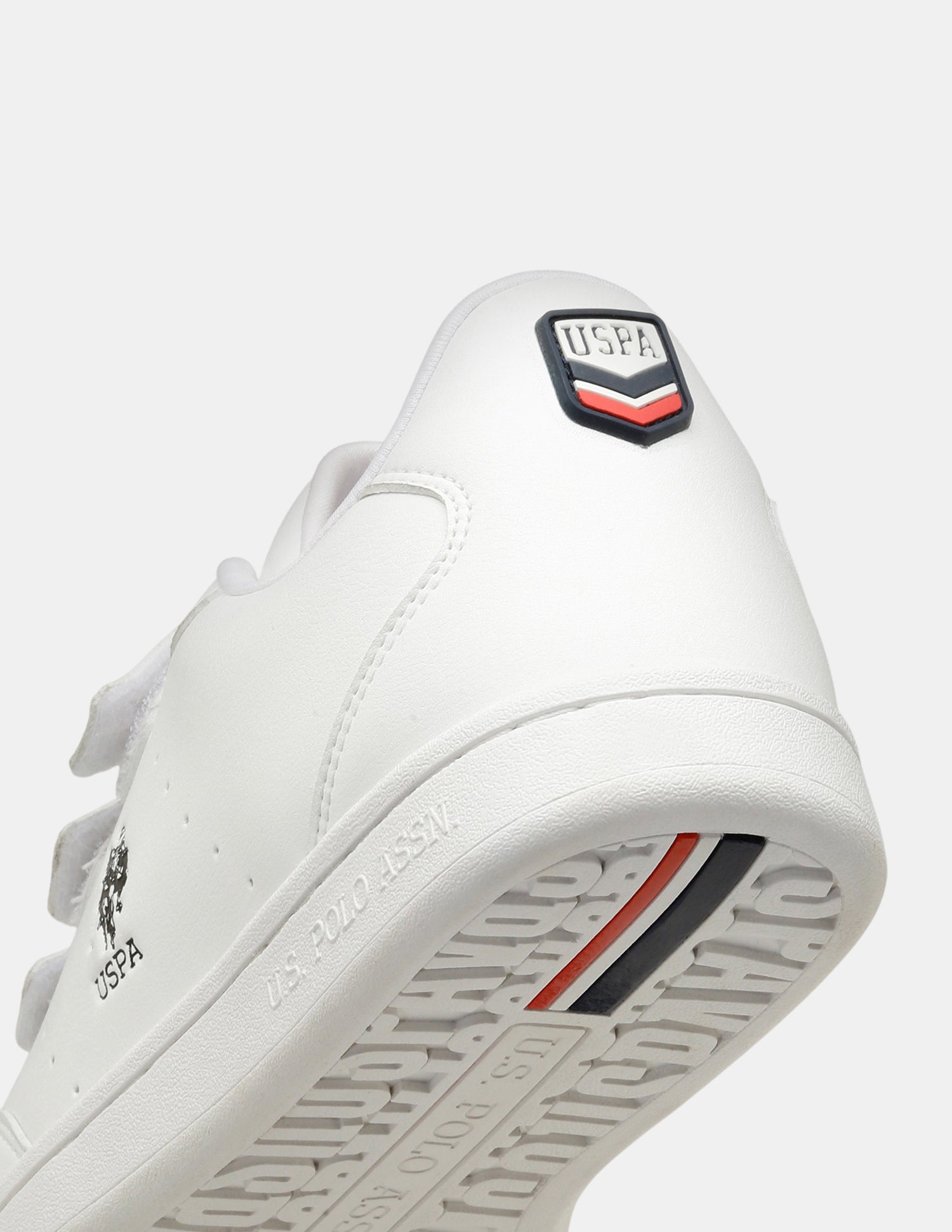 Men Elio Velcro Sneakers White - U.S. Polo Assn. India | Large