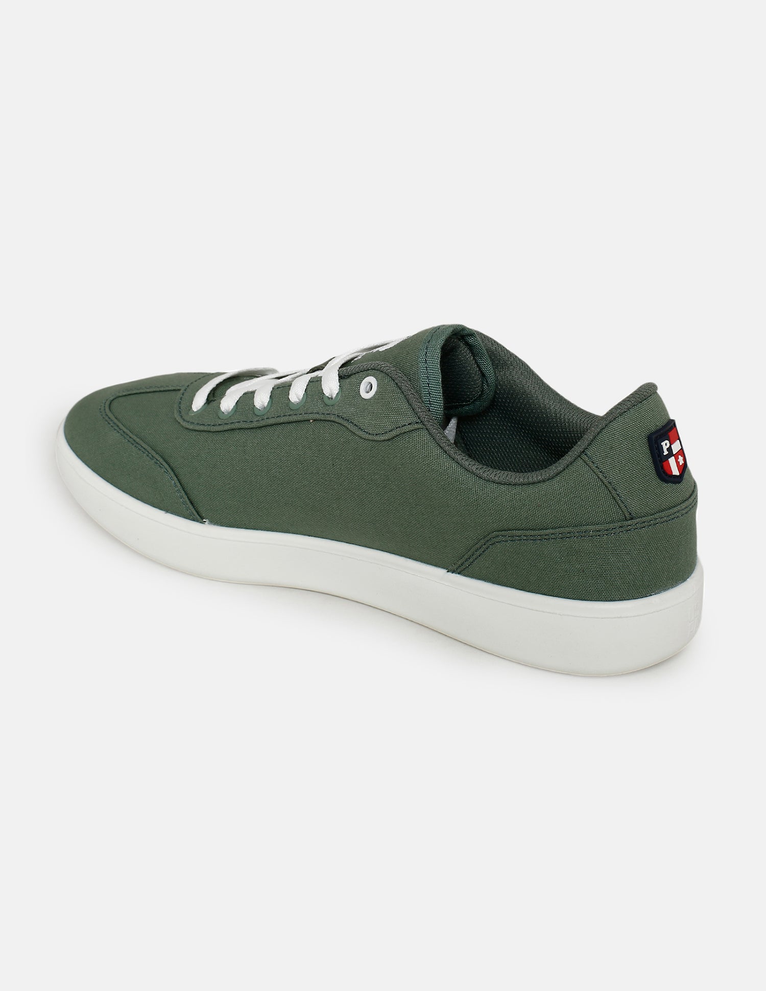 Men Brand Printed Hover Sneakers Green - U.S. Polo Assn. India | Large