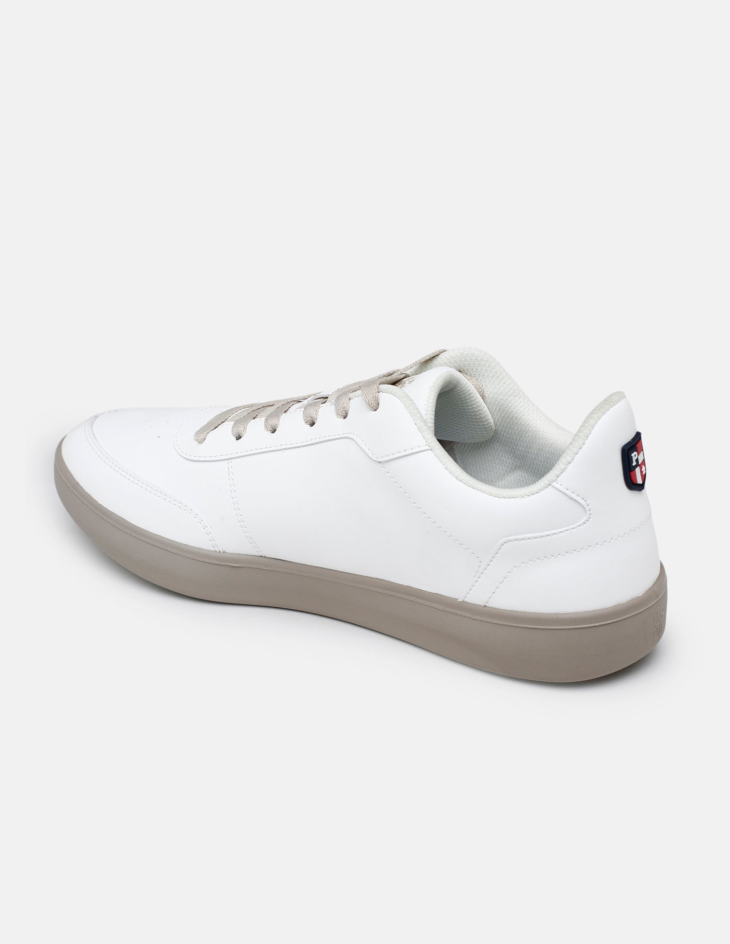 Men Lumen Solid Sneakers White - U.S. Polo Assn. India | Large