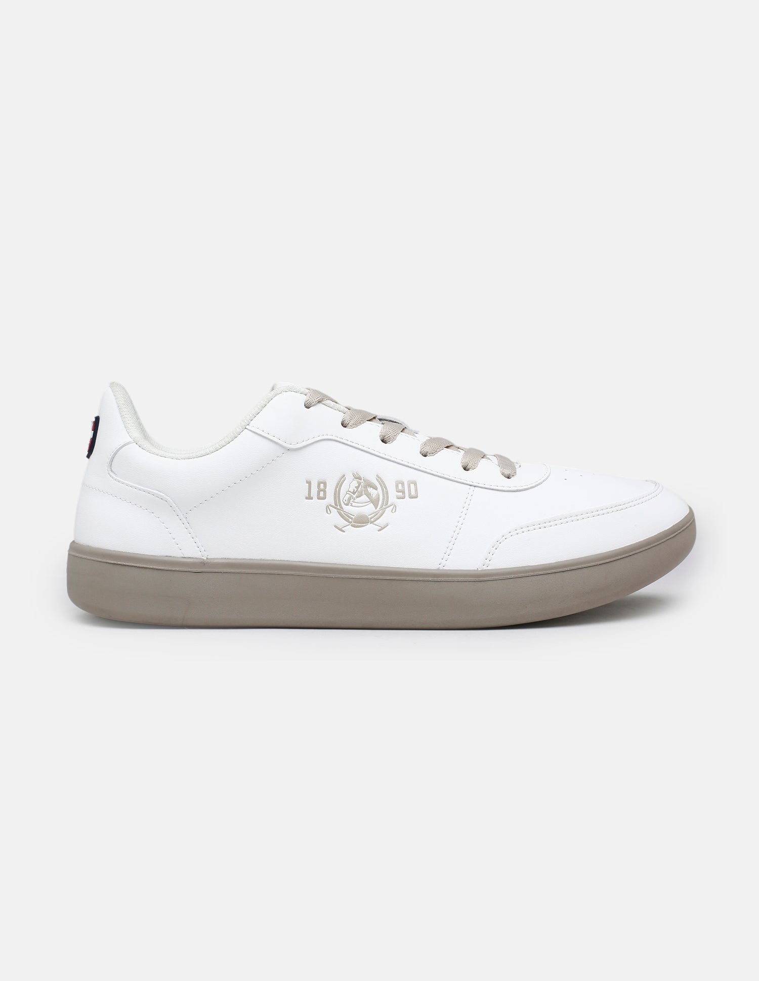 Men Lumen Solid Sneakers White - U.S. Polo Assn. India | Large