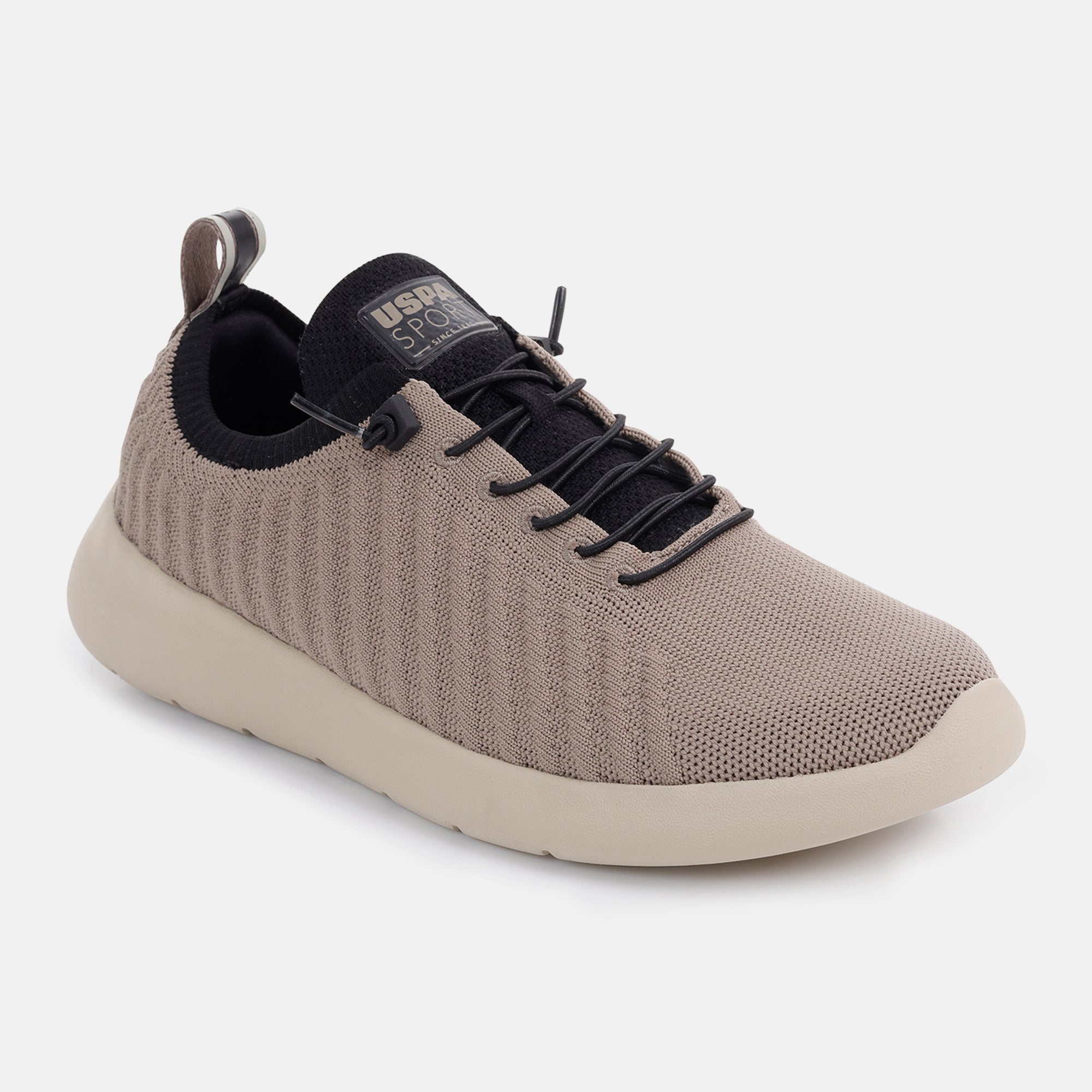 Men Solid Rocco Sports Sneakers Light Brown - U.S. Polo Assn. India | Large