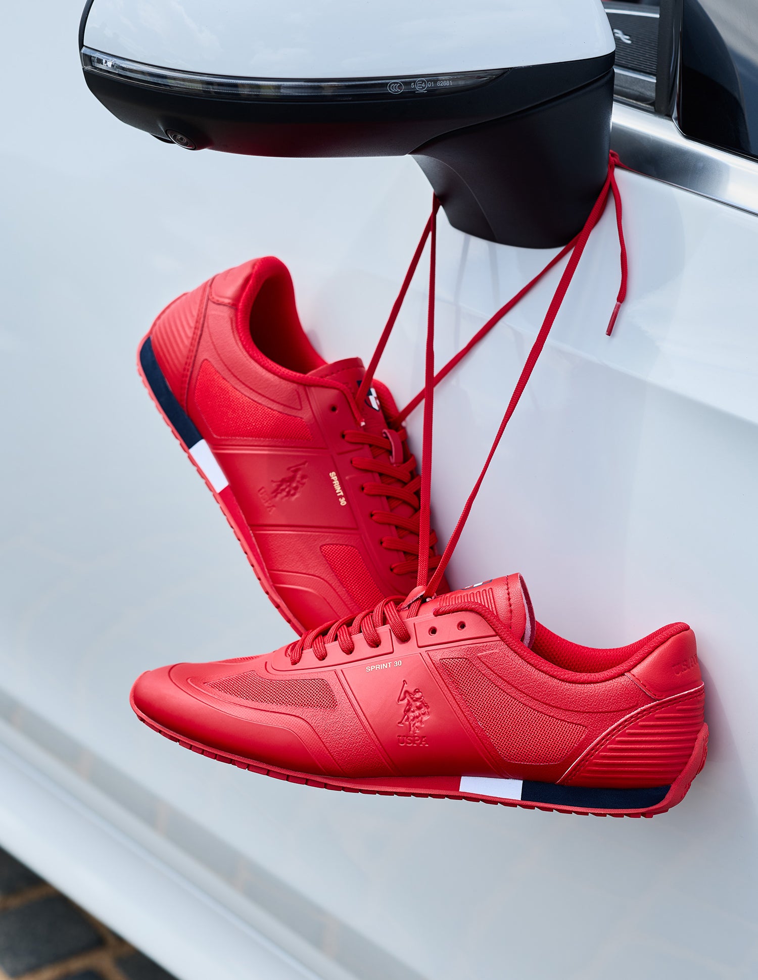 Sprint 30 Lace-Ups Sneakers Red - U.S. Polo Assn. India | Large