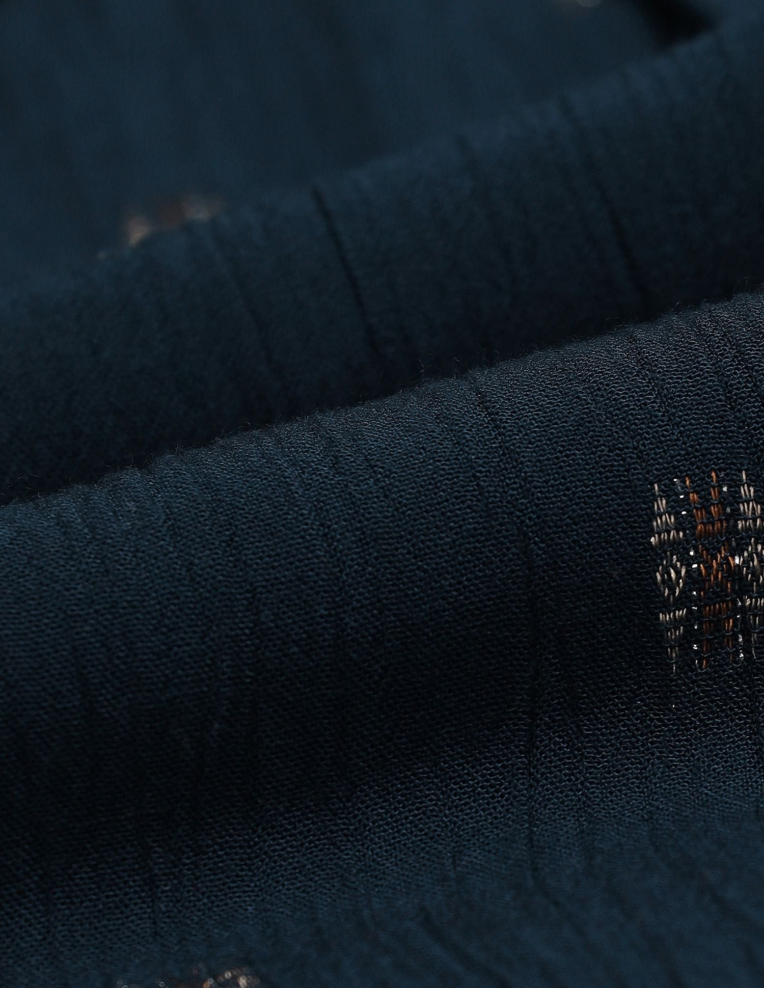 Patterned Weave Regular Fit Top Navy - U.S. POLO ASSN. | Large