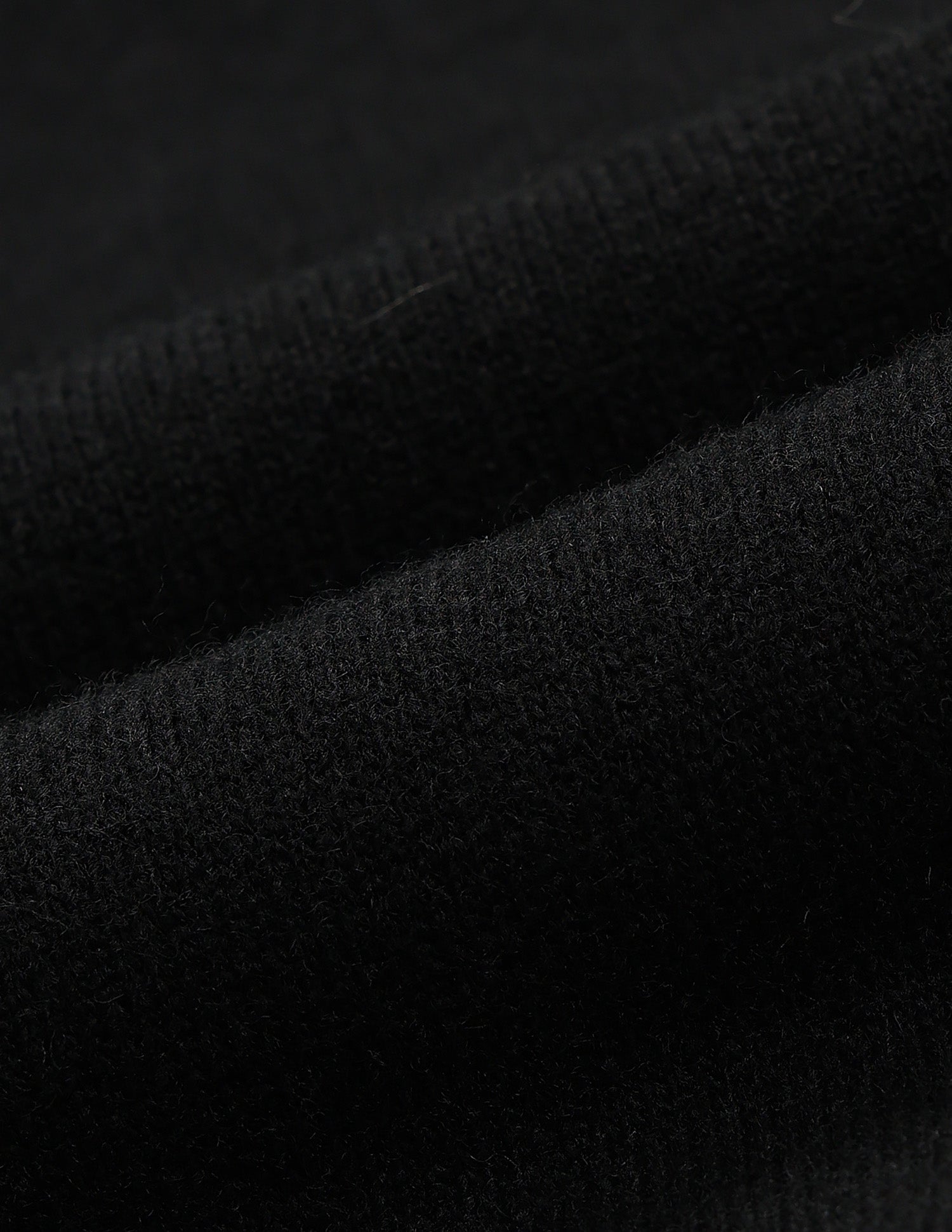 Solid Regular Fit Sweater Black - U.S. Polo Assn. India | Large