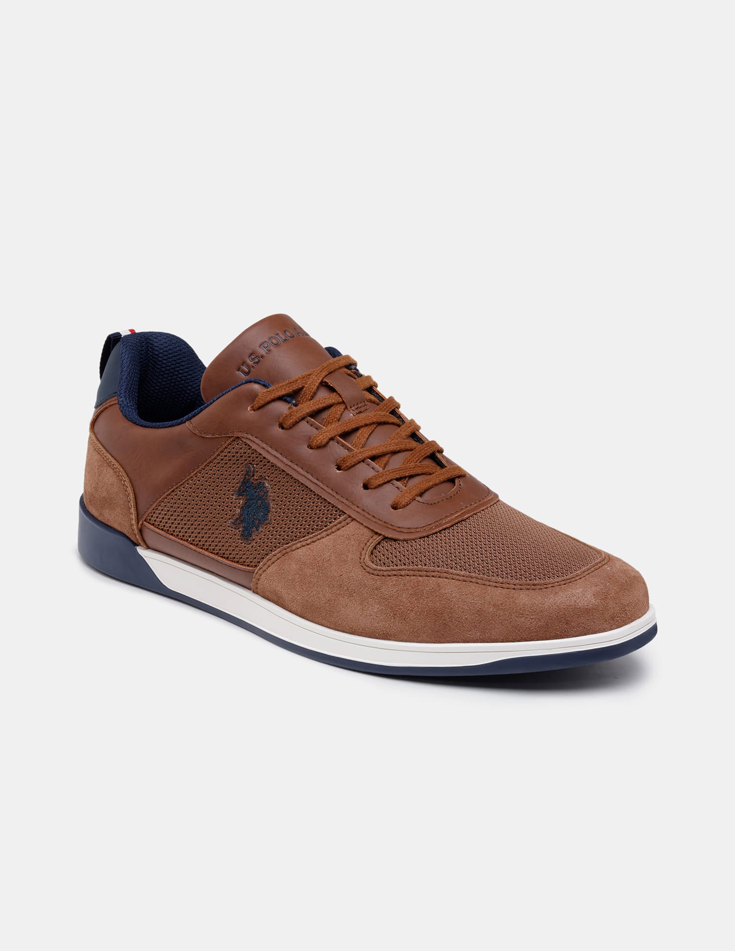 Men Ignacio Smart Casuals Sneakers Tan - U.S. Polo Assn. India | Large