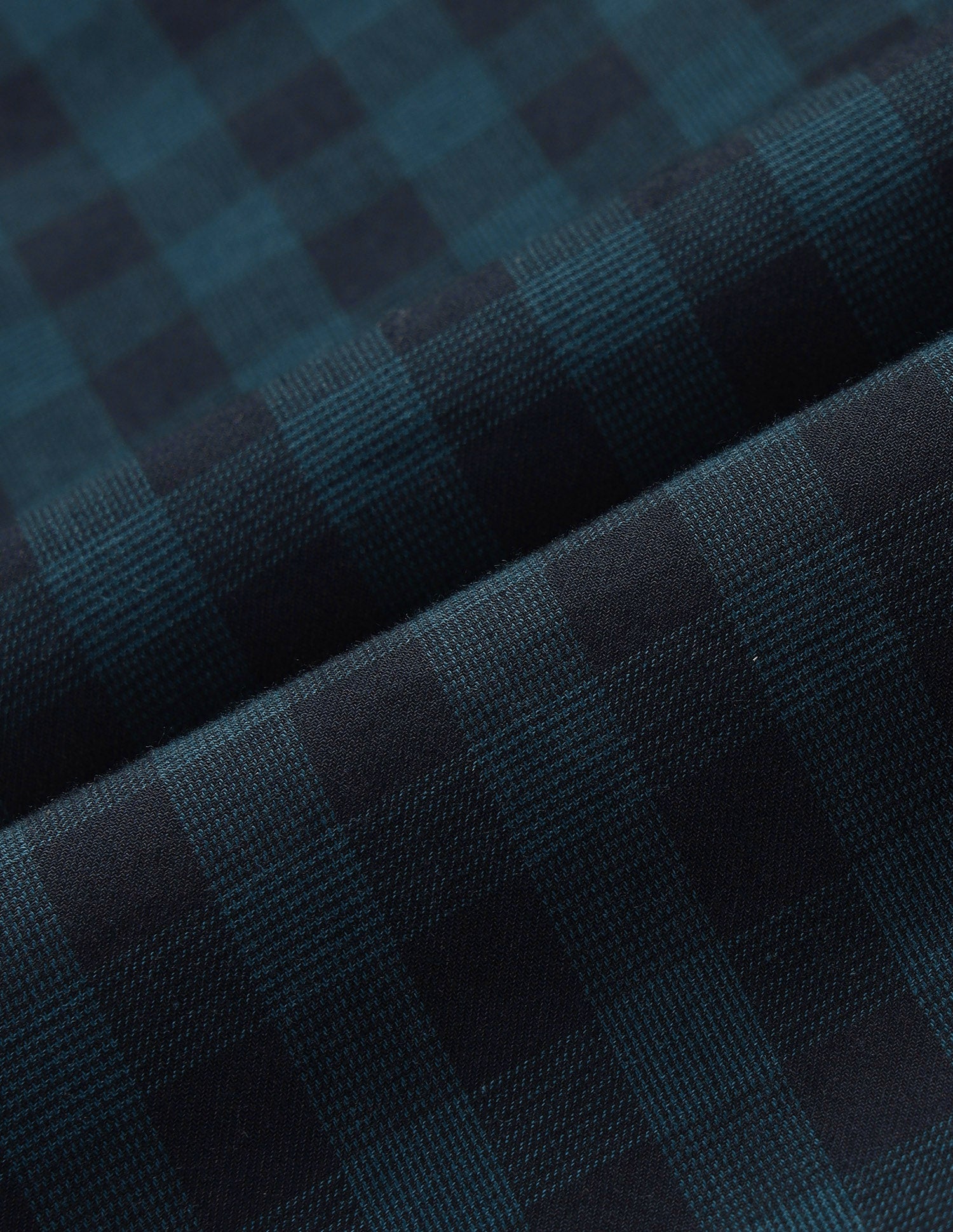 Twill Gingham Checked Shirt Teal - U.S. Polo Assn. India | Large