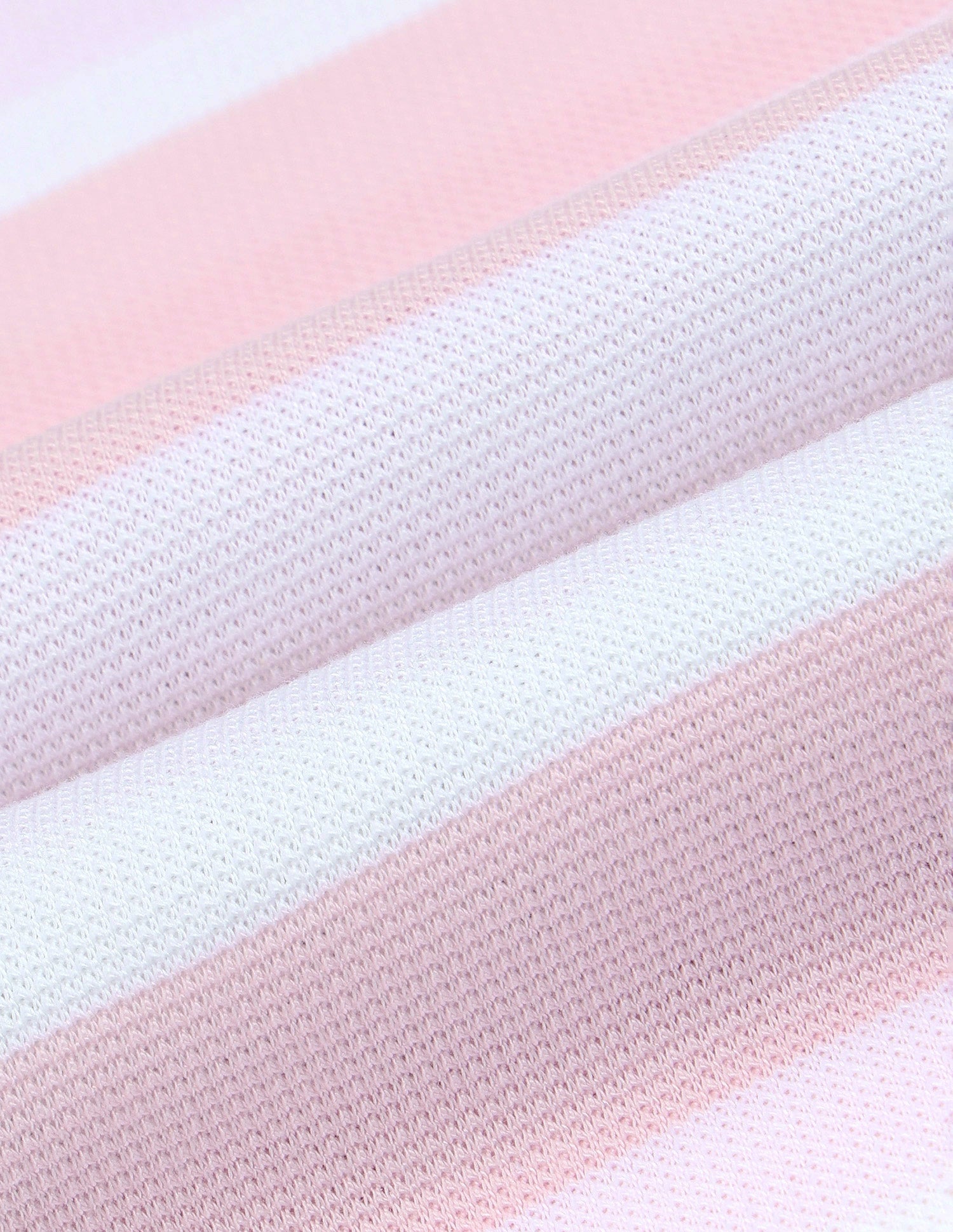 Horizontal Striped Slim Fit Polo Shirt Pink - U.S. Polo Assn. India | Large