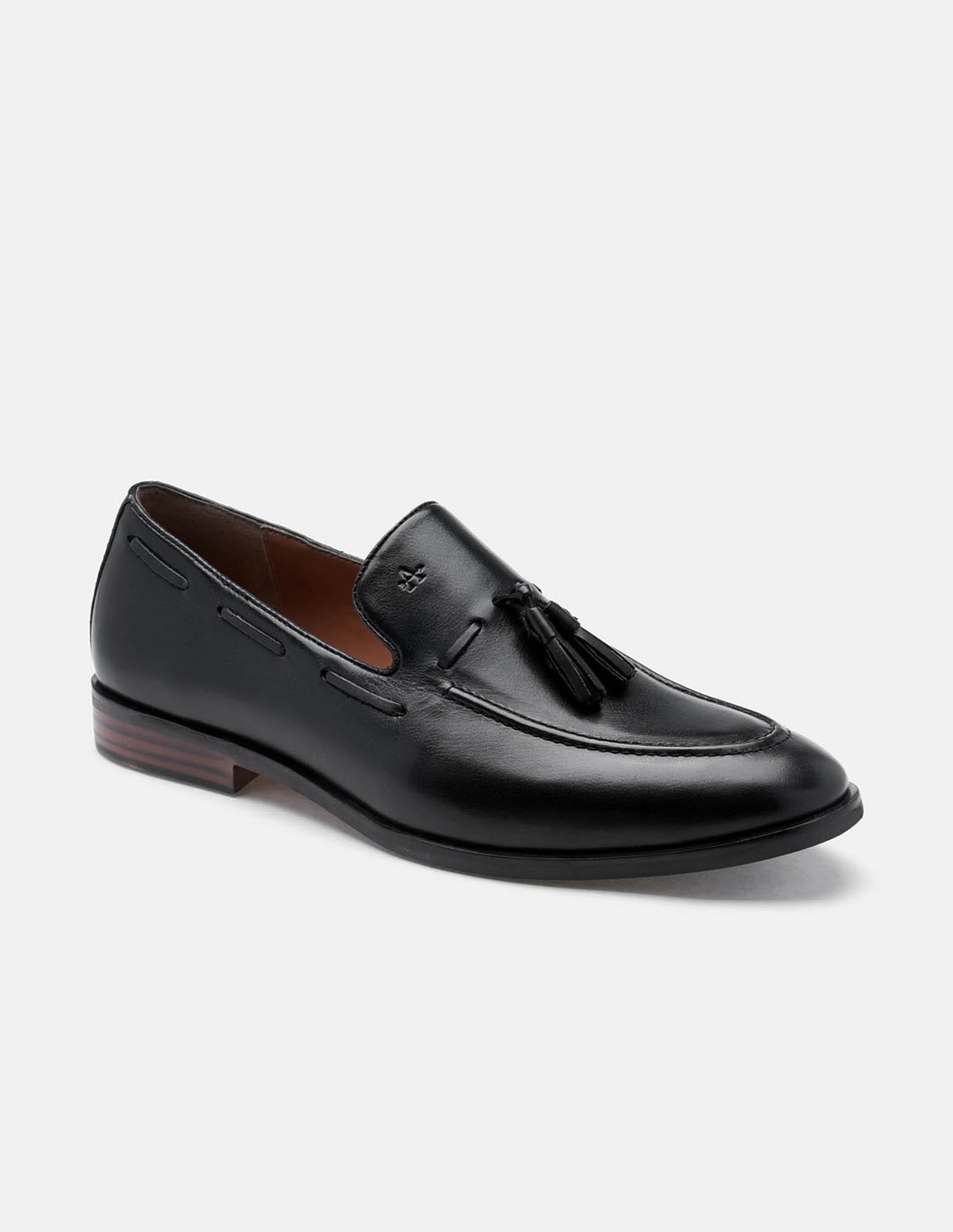 Joules 4.0 Leather Shoes Black - U.S. Polo Assn. India | Large