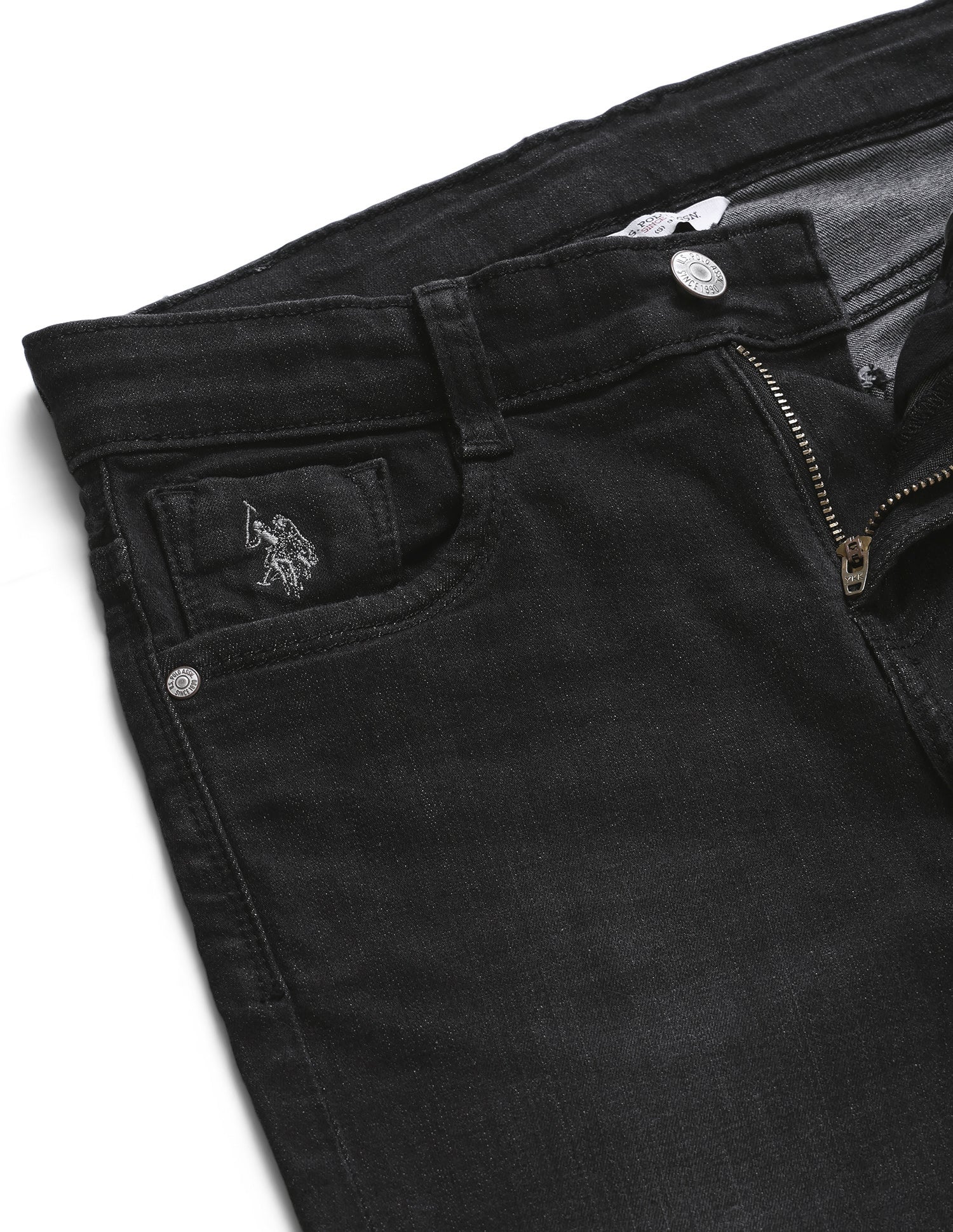 Slim Fit Authentic 1890 Jeans Black - U.S. Polo Assn. India | Large