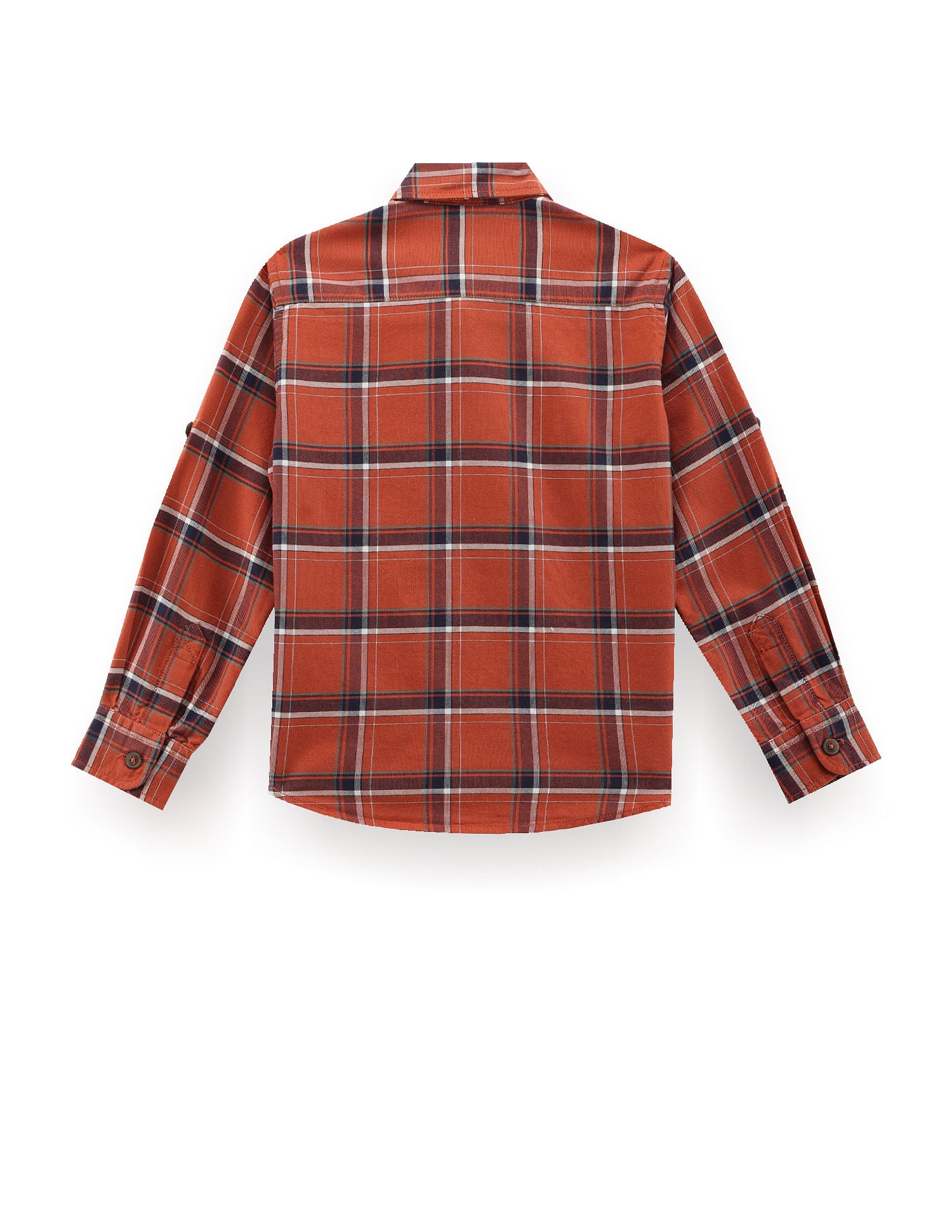 Tartan Check Dobby Shirt Rust - U.S. POLO ASSN. | Large