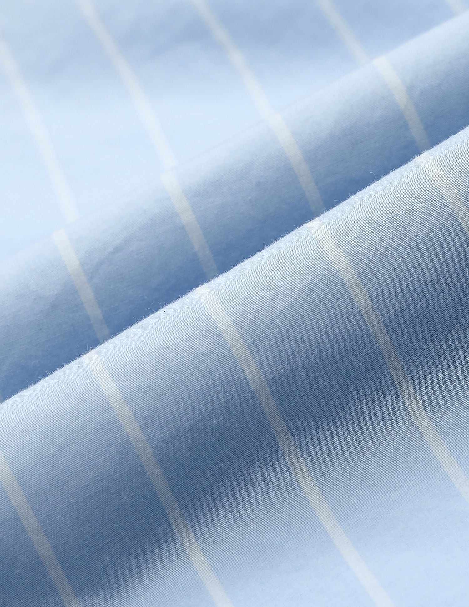 Vertical Striped Oxford Weave Shirt Light Blue - U.S. POLO ASSN. | Large