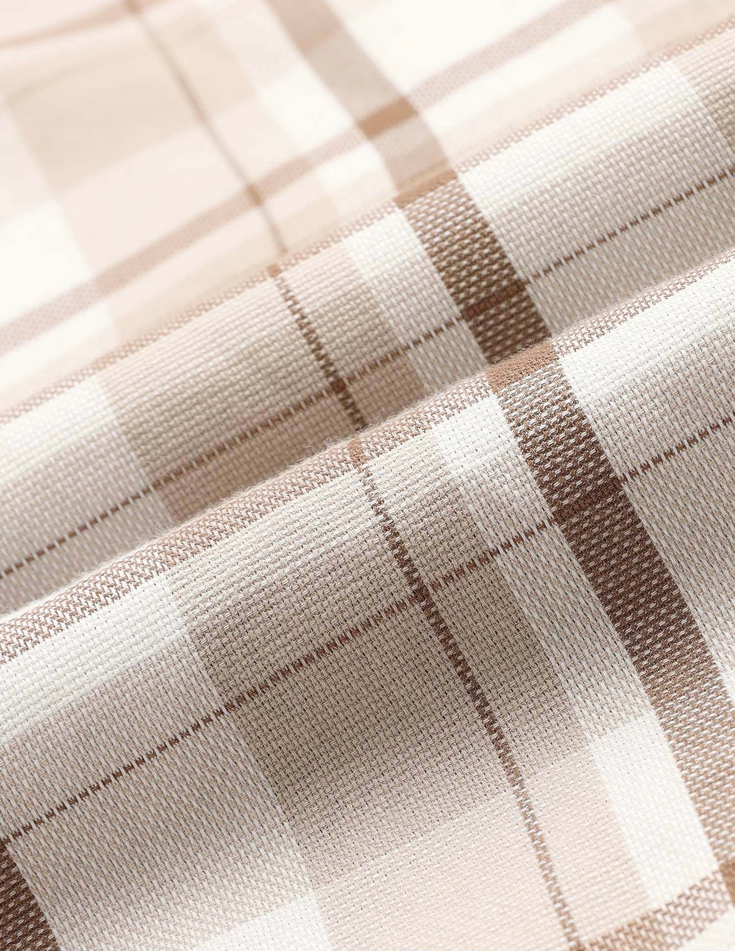 Tailored Fit Pure Cotton Shirt Beige - U.S. Polo Assn. India | Large