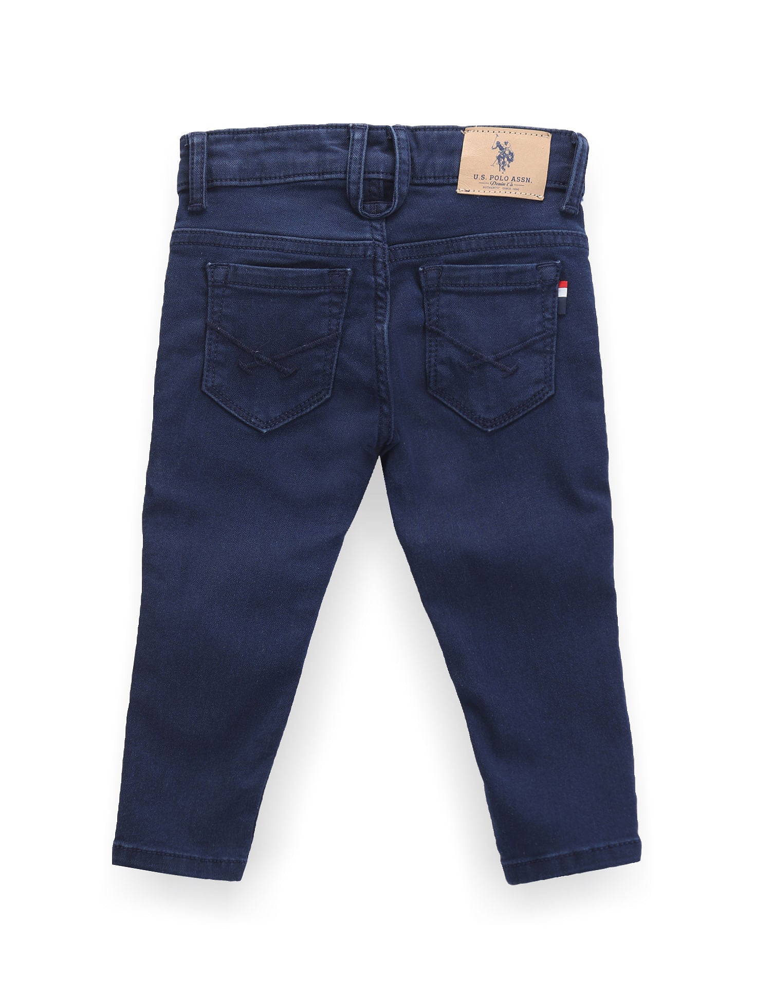 Boys Rinsed Skinny Fit Jeans Blue - U.S. POLO ASSN. | Large