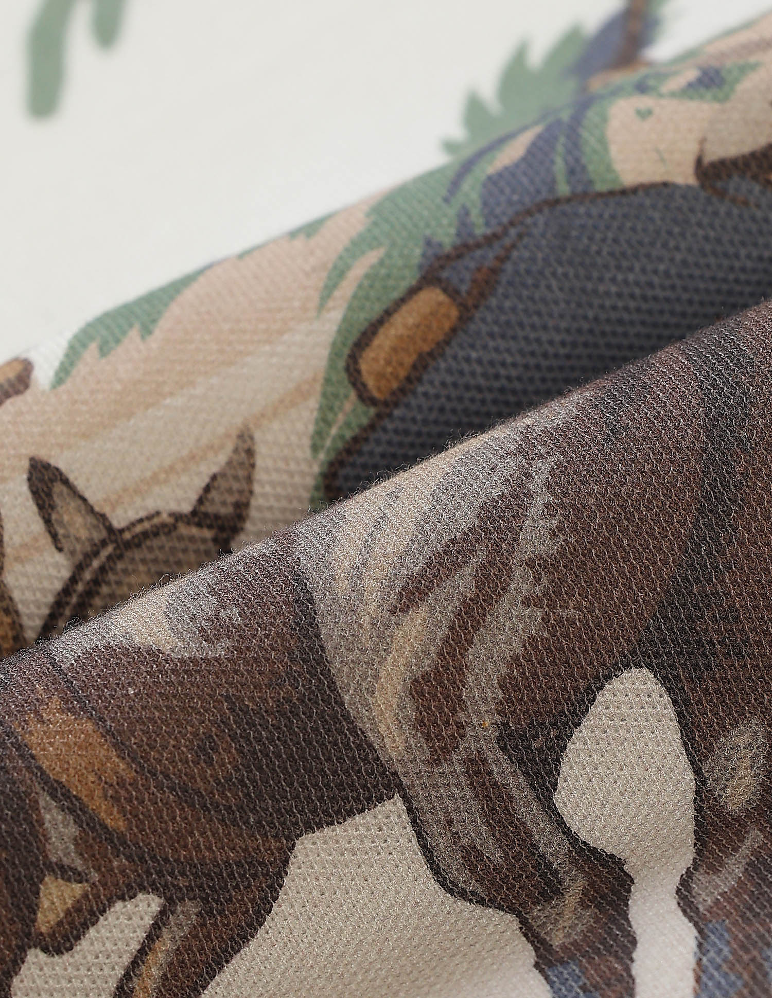 Graphic Brand Printed Regular Fit Polo Shirt Ivory - U.S. Polo Assn. India | Large