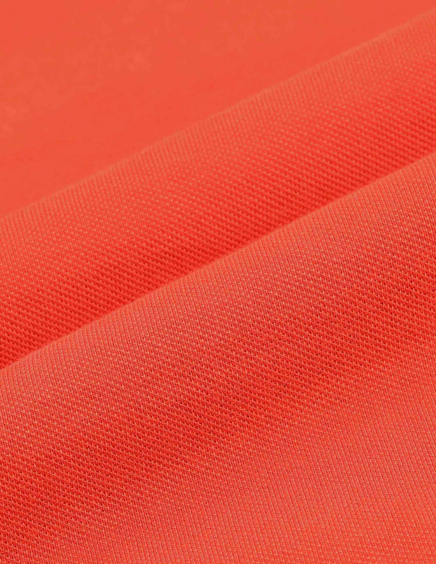 Boys Cotton Pique Polo Shirt Orange - U.S. POLO ASSN. | Large