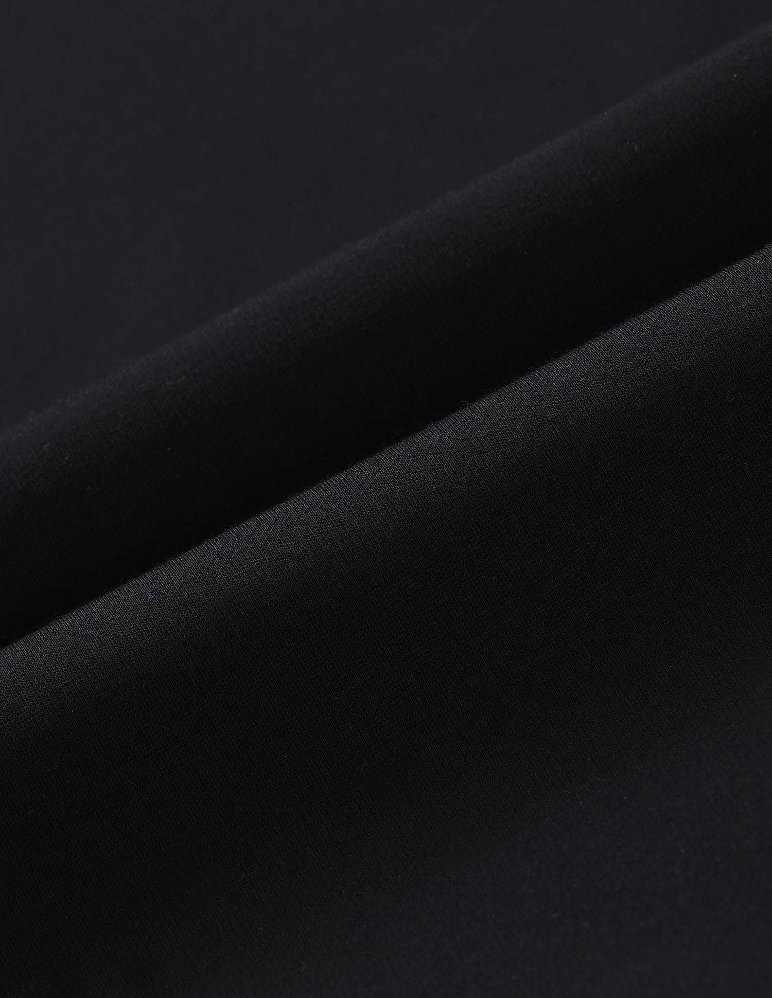 Solid Pure Cotton Black Label Polo Shirt Black - U.S. Polo Assn. India | Large