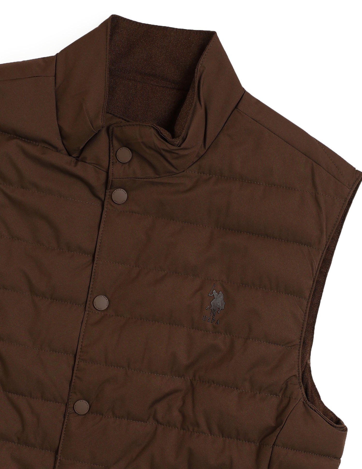 Reversible Equestrian Aisle Theater Jacket Dark Brown - U.S. Polo Assn. India | Large