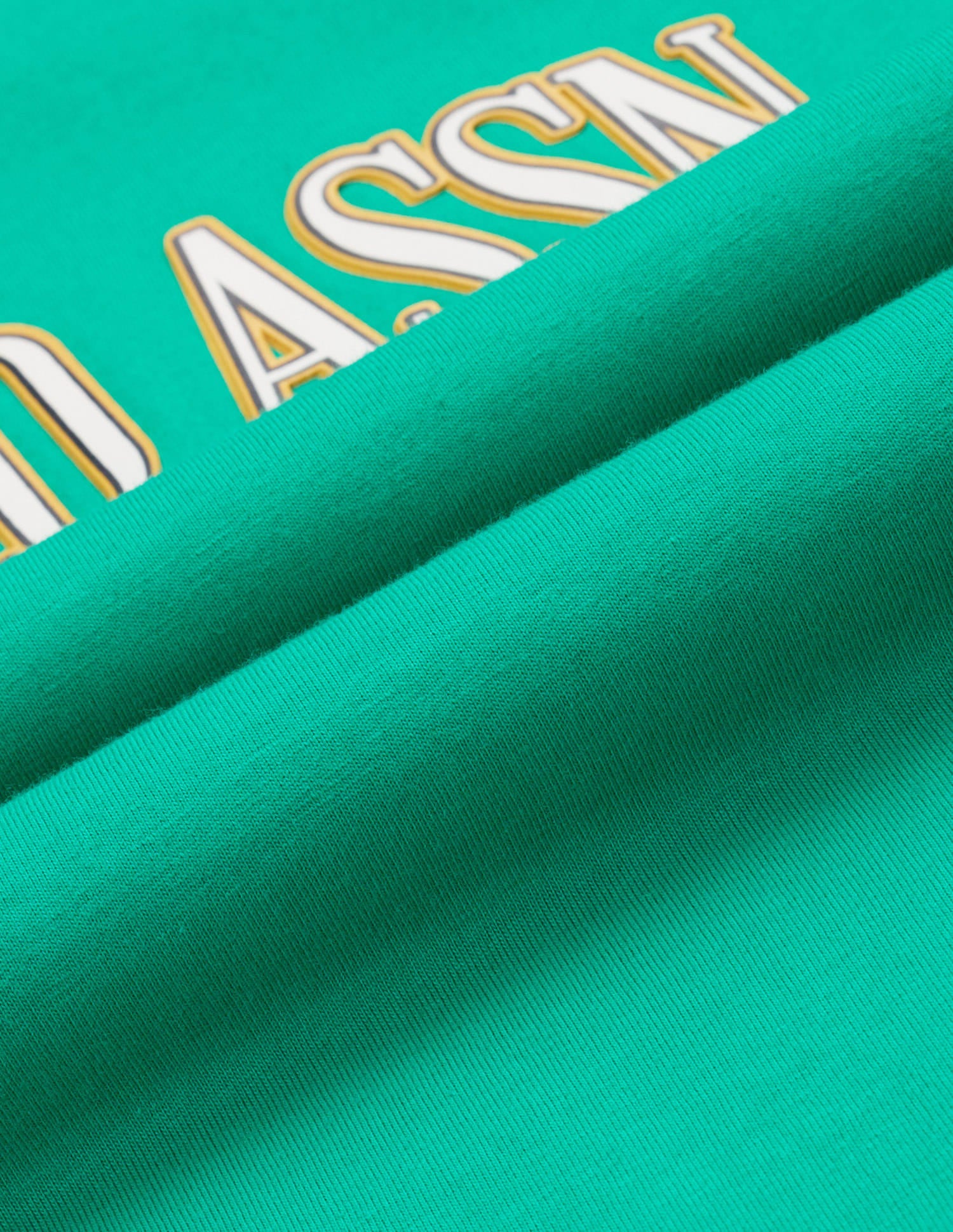 Drop Shoulder Full Sleeves T-Shirt With Wide Leg Pants Green - U.S. Polo Assn. India | Large