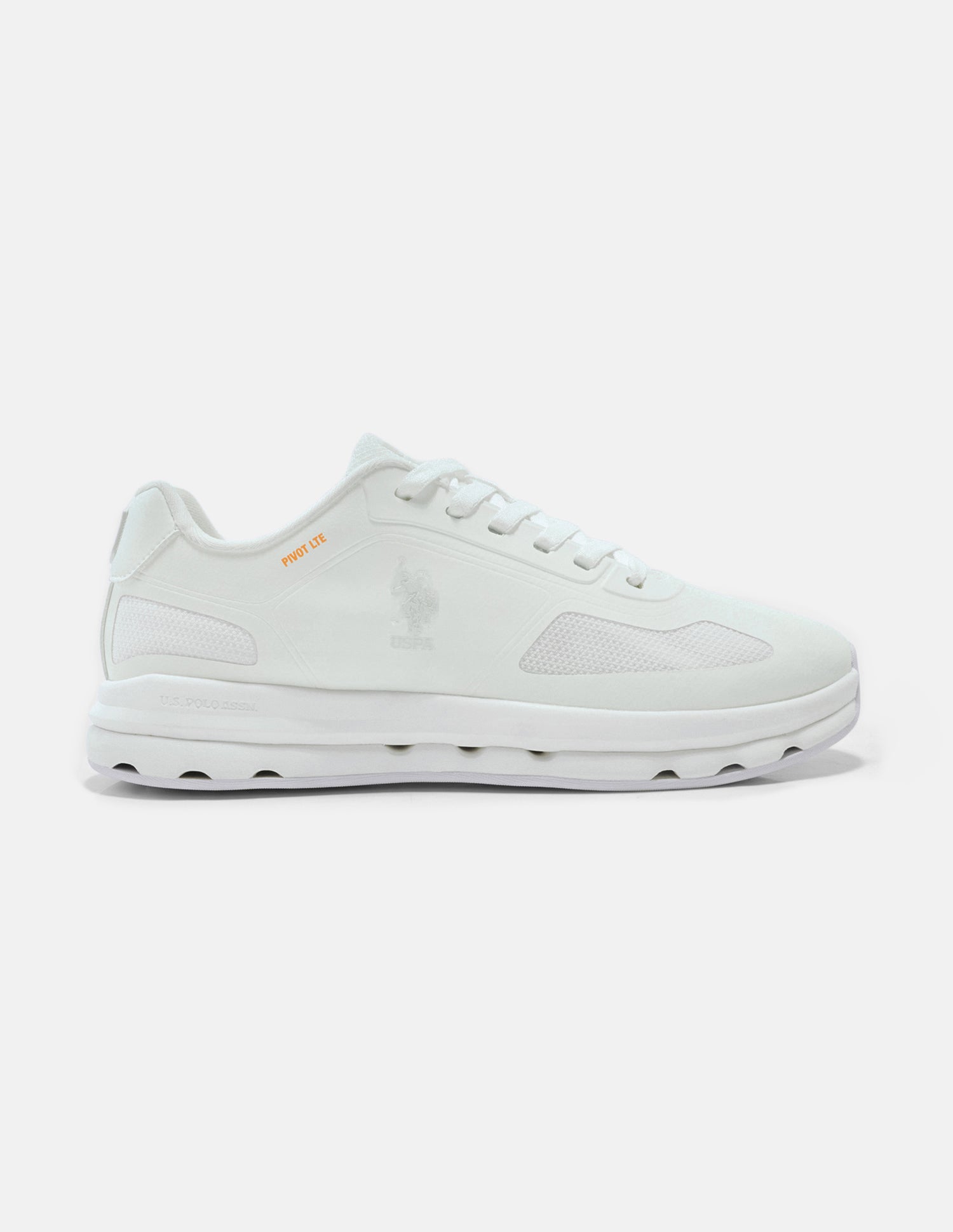 Pivot Lte Lace-Ups Sneakers White - U.S. Polo Assn. India | Large